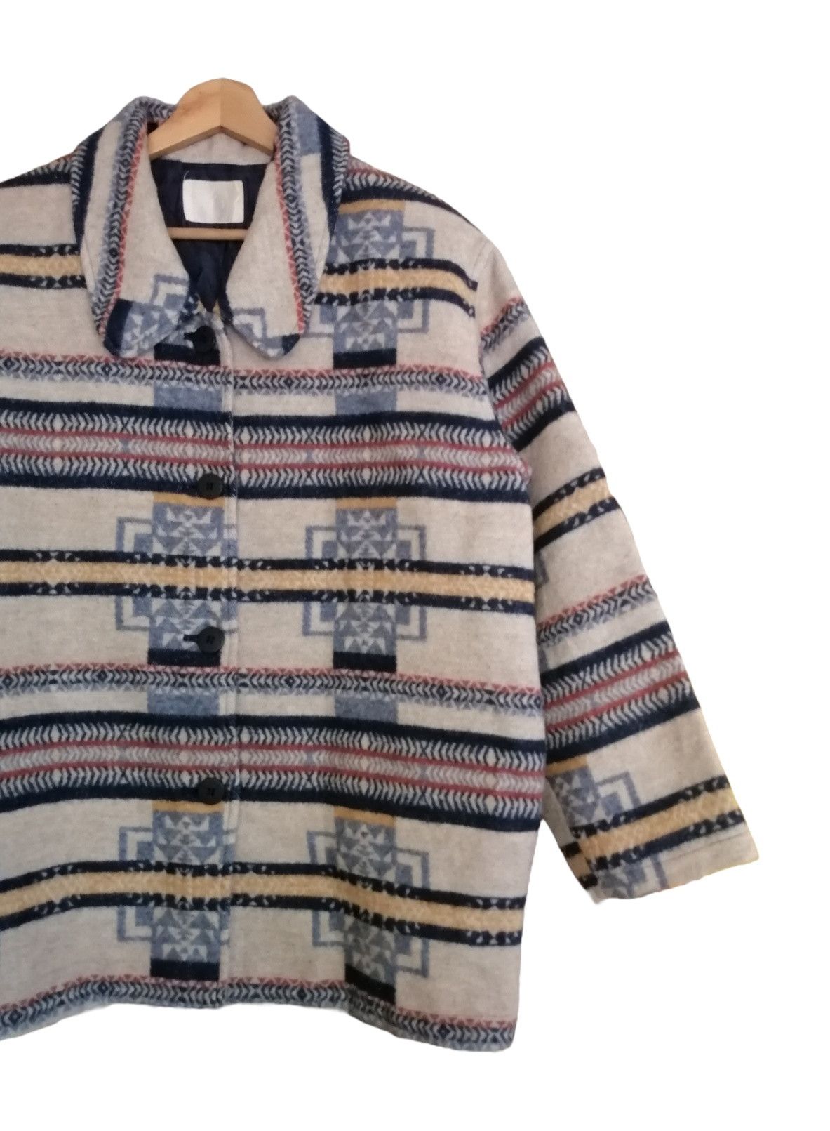 Japanese Brand Vintage Japanese Brand It's Navajo Blanket Jacket Size XL / US 12-14 / IT 48-50 - 7 Thumbnail