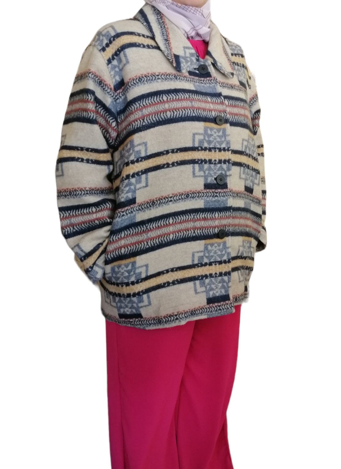 Japanese Brand Vintage Japanese Brand It's Navajo Blanket Jacket Size XL / US 12-14 / IT 48-50 - 3 Thumbnail