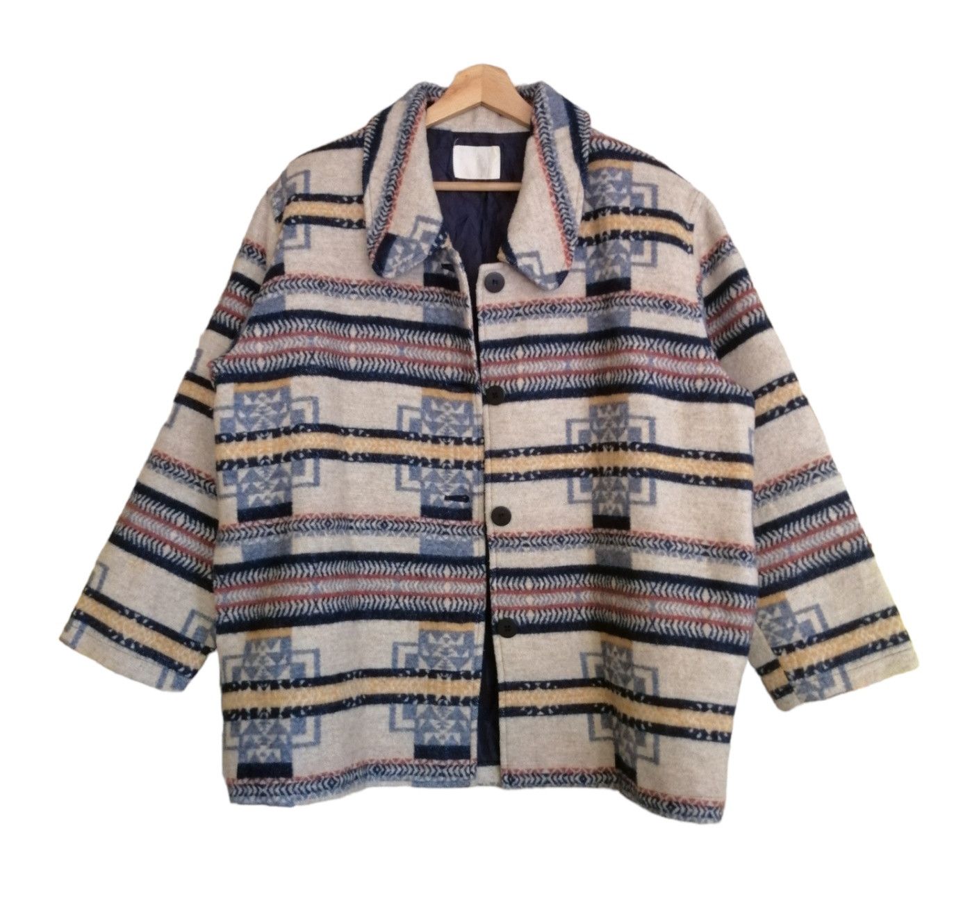 Japanese Brand Vintage Japanese Brand It's Navajo Blanket Jacket Size XL / US 12-14 / IT 48-50 - 11 Thumbnail