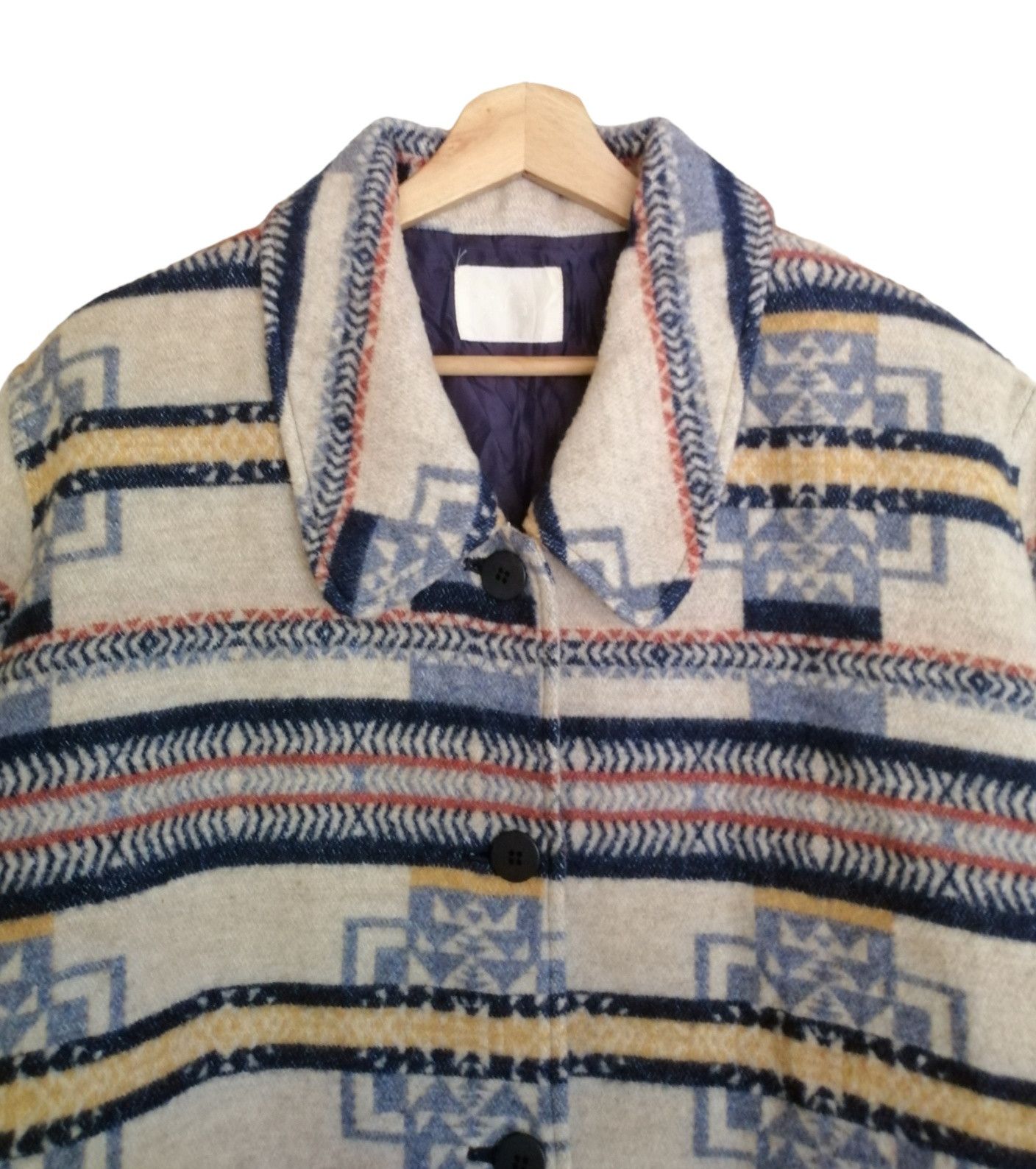Japanese Brand Vintage Japanese Brand It's Navajo Blanket Jacket Size XL / US 12-14 / IT 48-50 - 8 Thumbnail
