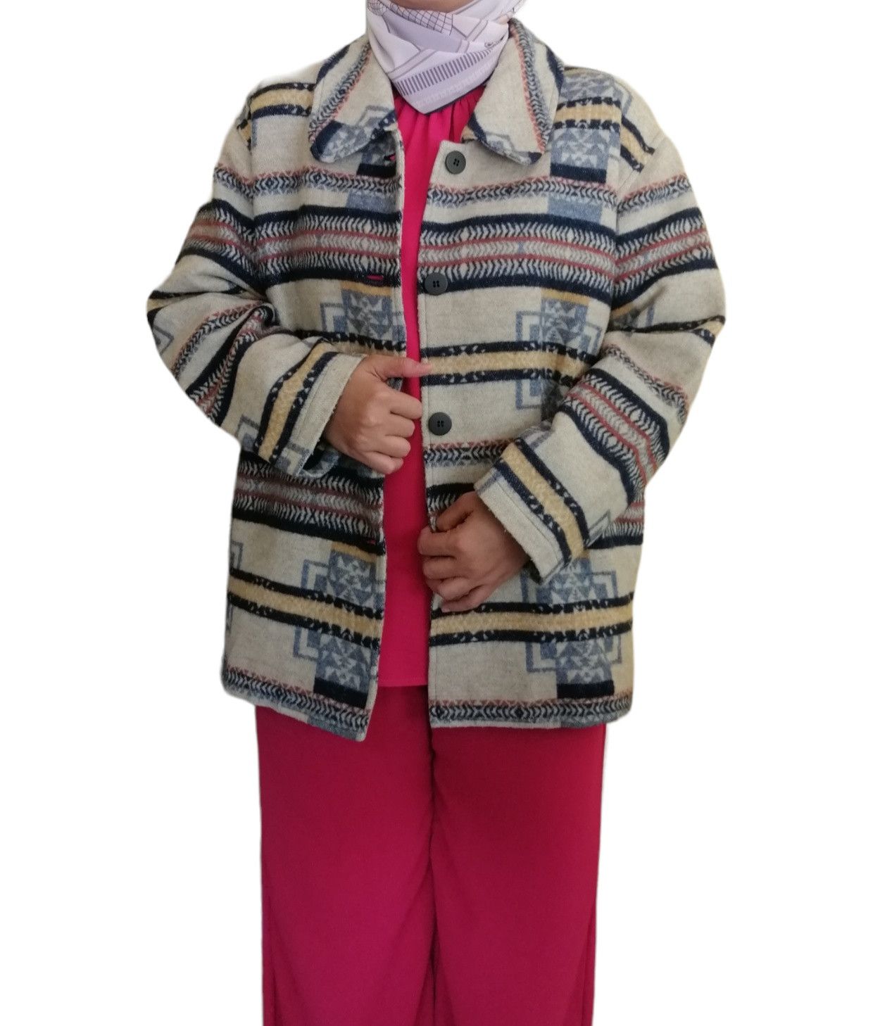 Japanese Brand Vintage Japanese Brand It's Navajo Blanket Jacket Size XL / US 12-14 / IT 48-50 - 5 Thumbnail