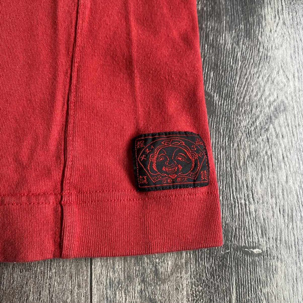 Evisu Vintage 1990s Evisu Racing Genes Checkered Embroidered Tee Size US XXL / EU 58 / 5 - 3 Thumbnail