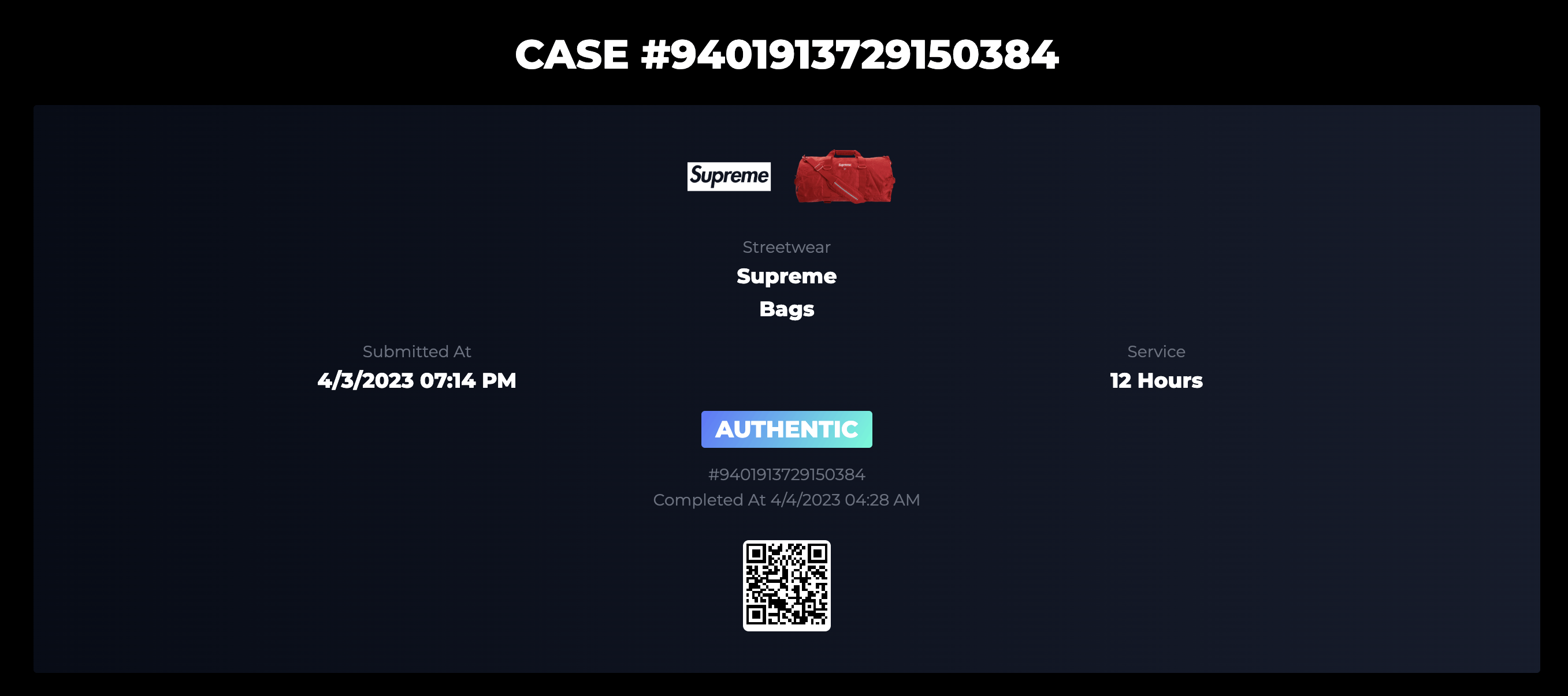 Supreme Supreme Ss12 Omega 32 Shoulder Bag Size ONE SIZE - 12 Thumbnail