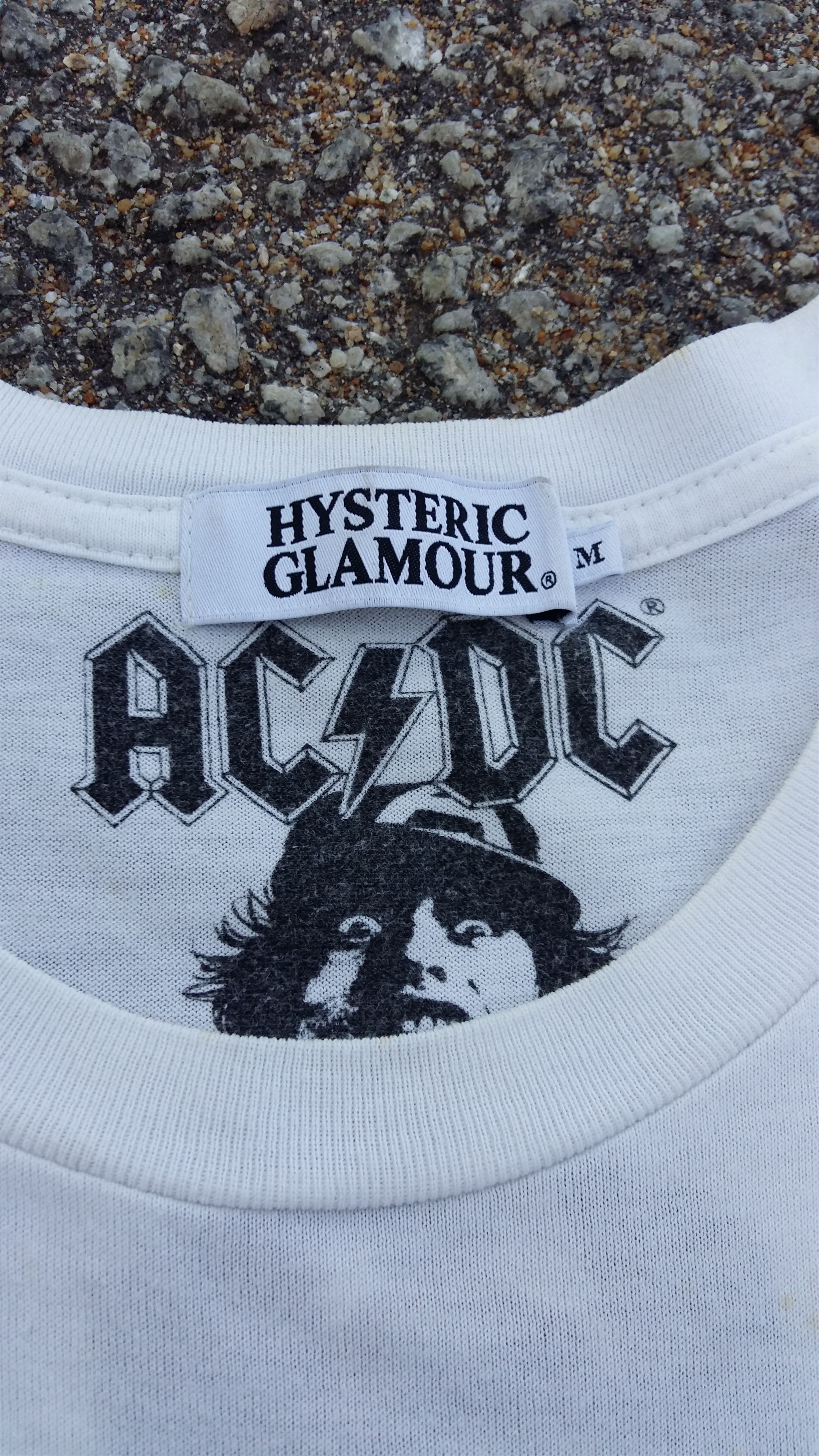 Band Tees × Hysteric Glamour × Japanese Brand Rare!! Hysteric Glamour X ACDC Tshirt Size US M / EU 48-50 / 2 - 3 Thumbnail