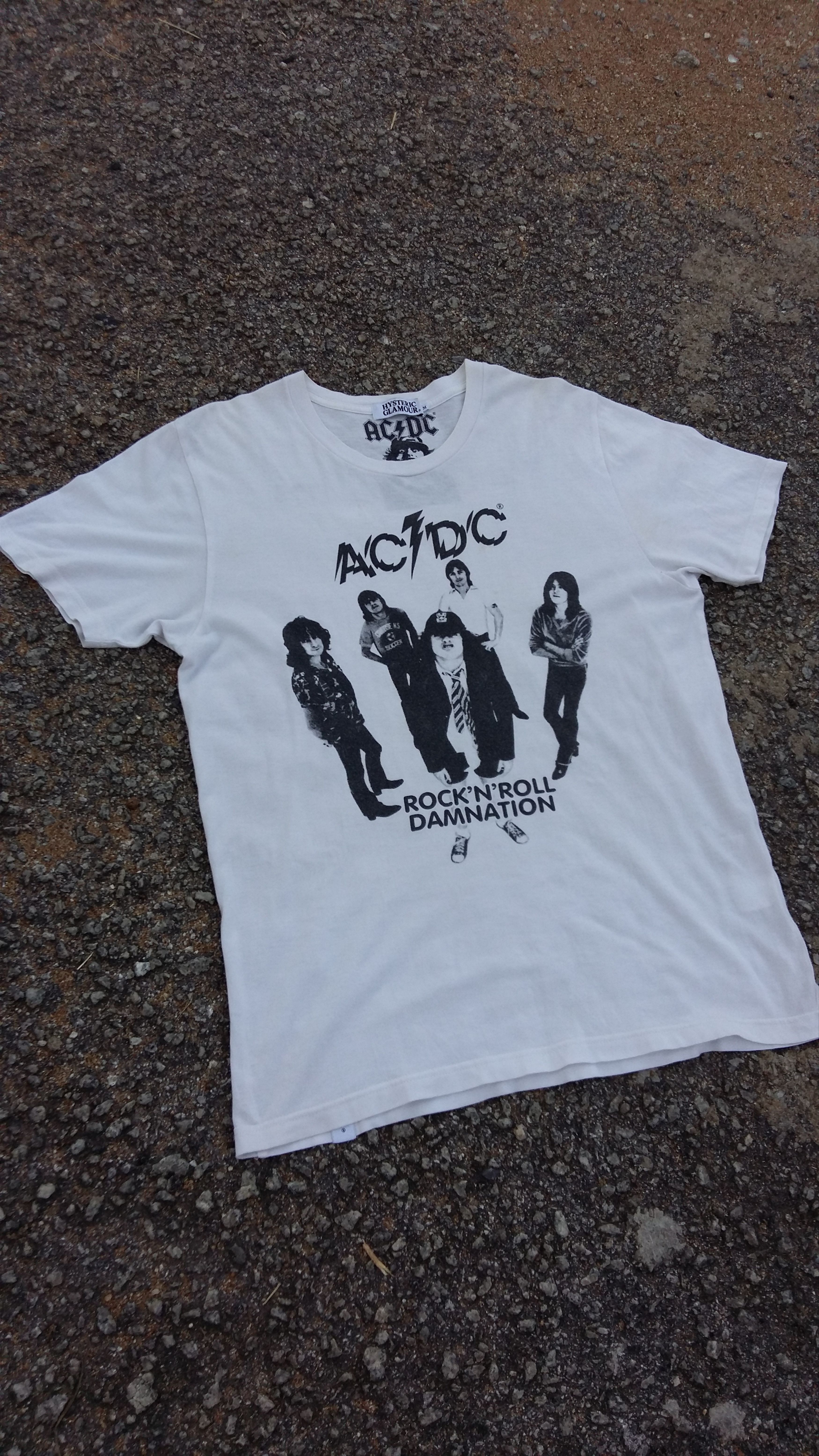 Band Tees × Hysteric Glamour × Japanese Brand Rare!! Hysteric Glamour X ACDC Tshirt Size US M / EU 48-50 / 2 - 1 Thumbnail