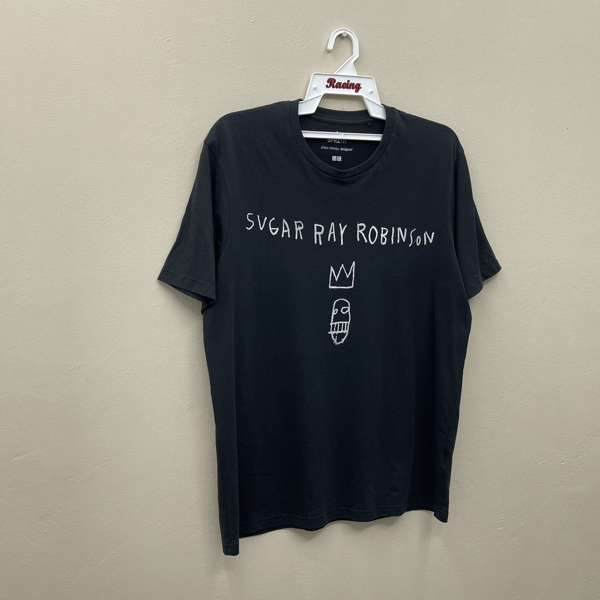 Jean-Michel Basquiat × Rap Tees × Uniqlo Jean Michel Basquiat x Sugar Ray Robinson Uniqlo T-Shirt Size US XL / EU 56 / 4 - 5 Thumbnail