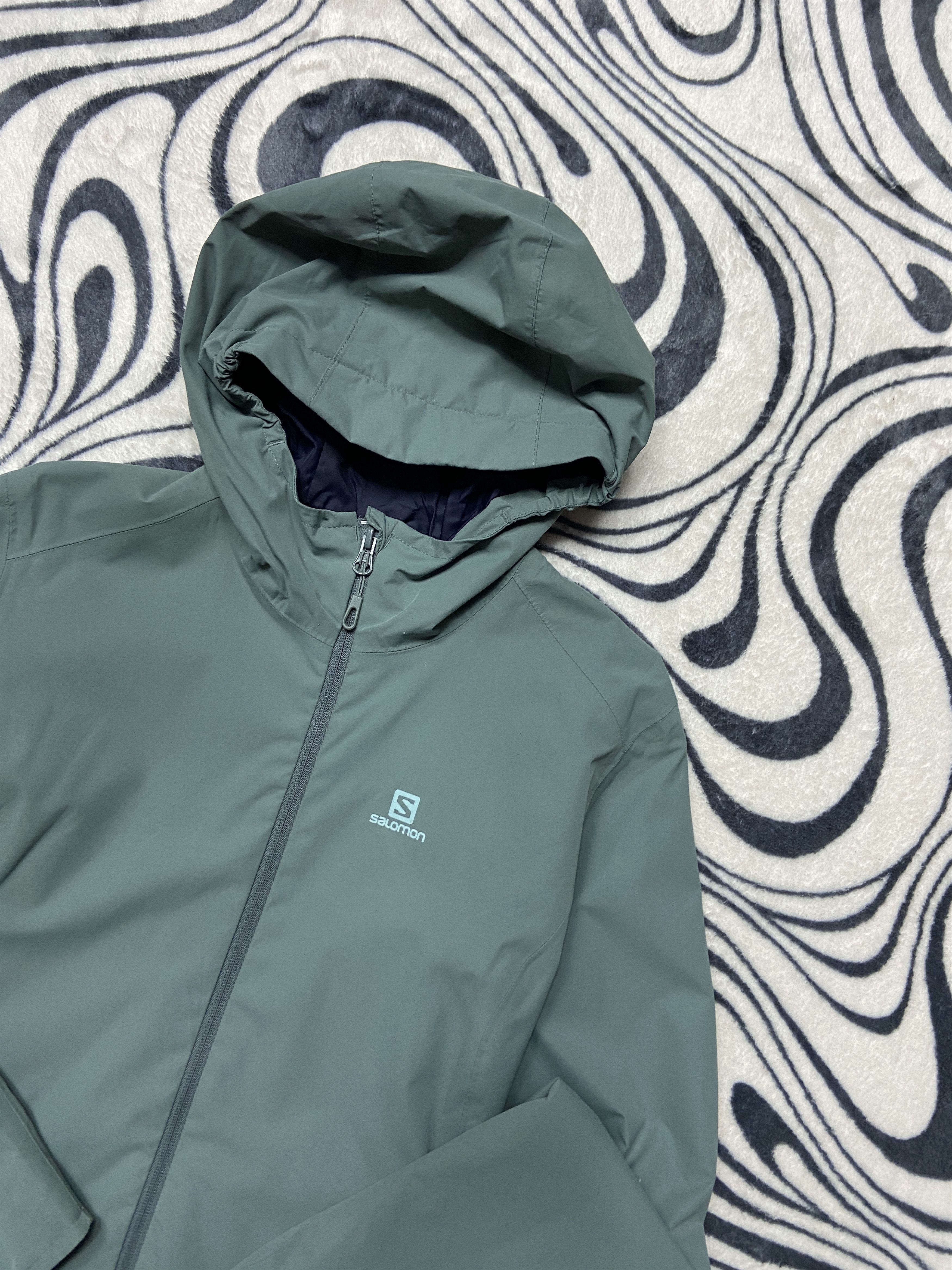 Japanese Brand Salomon Mens Waterproof Jacket GoreTex Size US XS / EU 42 / 0 - 2 Thumbnail