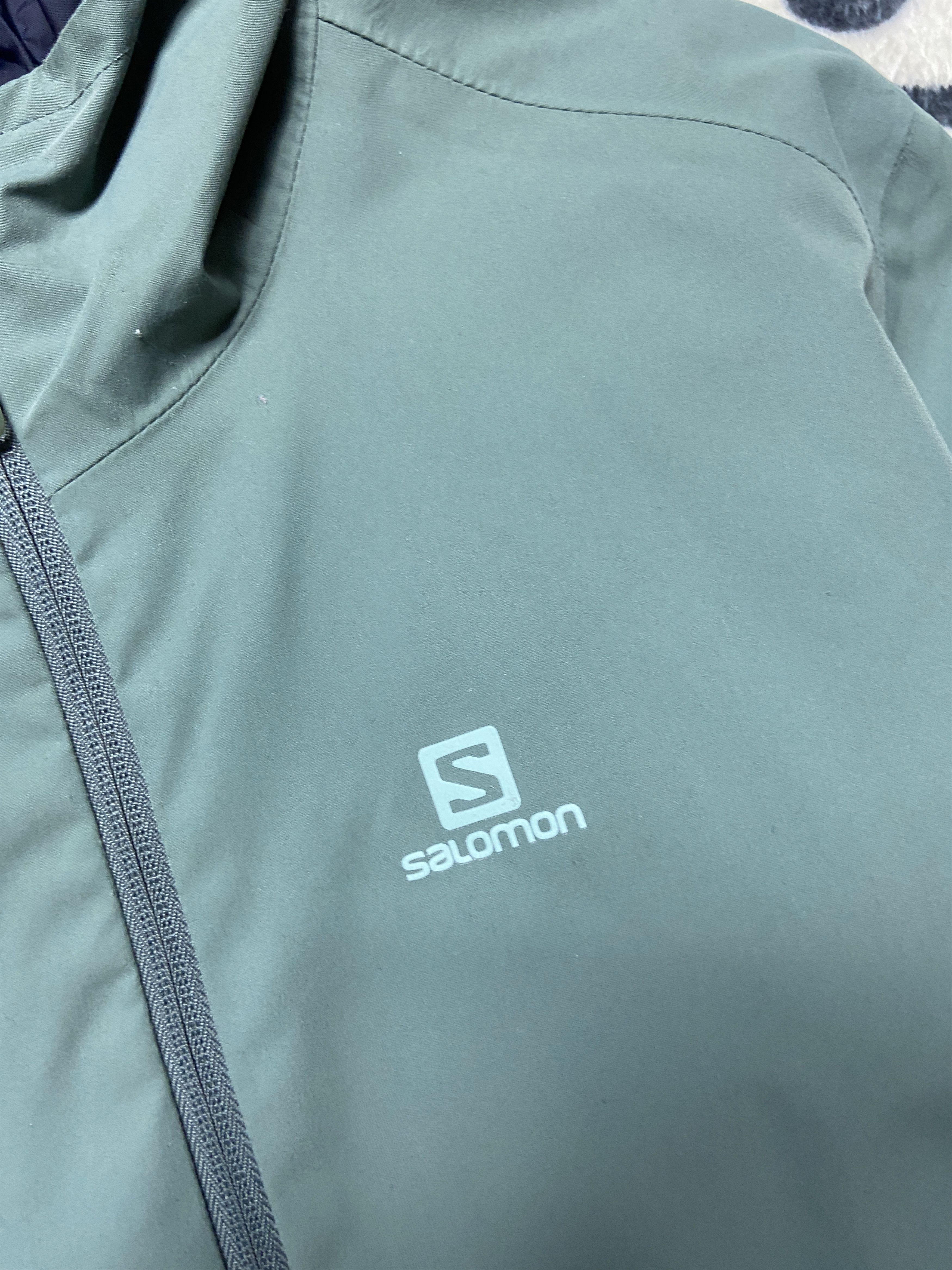 Japanese Brand Salomon Mens Waterproof Jacket GoreTex Size US XS / EU 42 / 0 - 4 Thumbnail