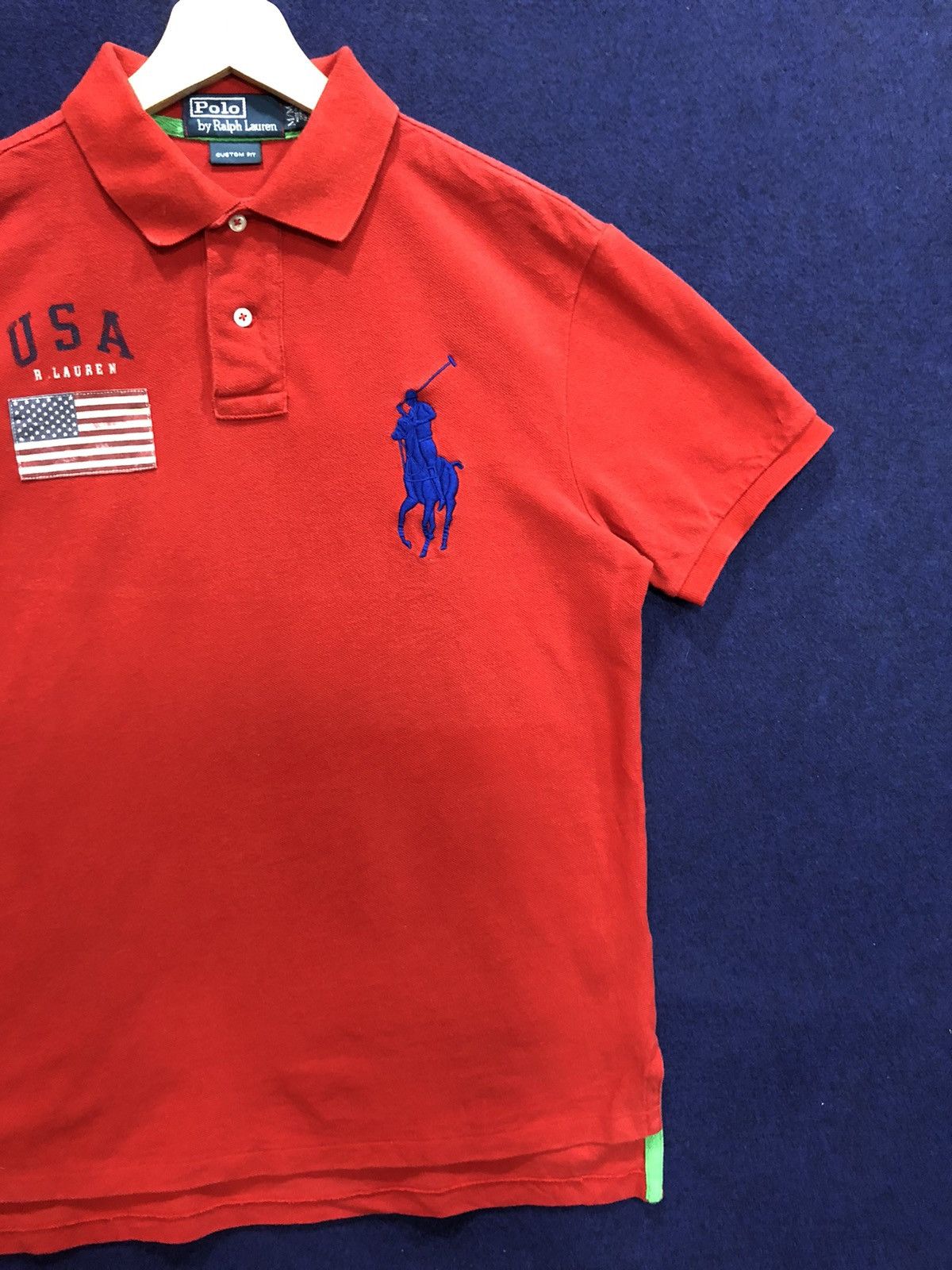 Designer × Polo Ralph Lauren POLO RALPH LAUREN USA FLAG 🇺🇸 !! Size US M / EU 48-50 / 2 - 5 Thumbnail