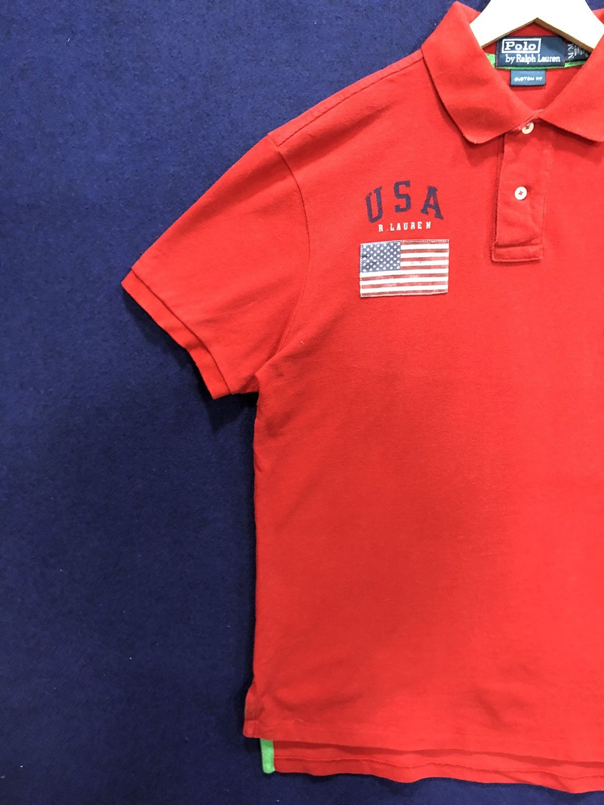 Designer × Polo Ralph Lauren POLO RALPH LAUREN USA FLAG 🇺🇸 !! Size US M / EU 48-50 / 2 - 4 Thumbnail