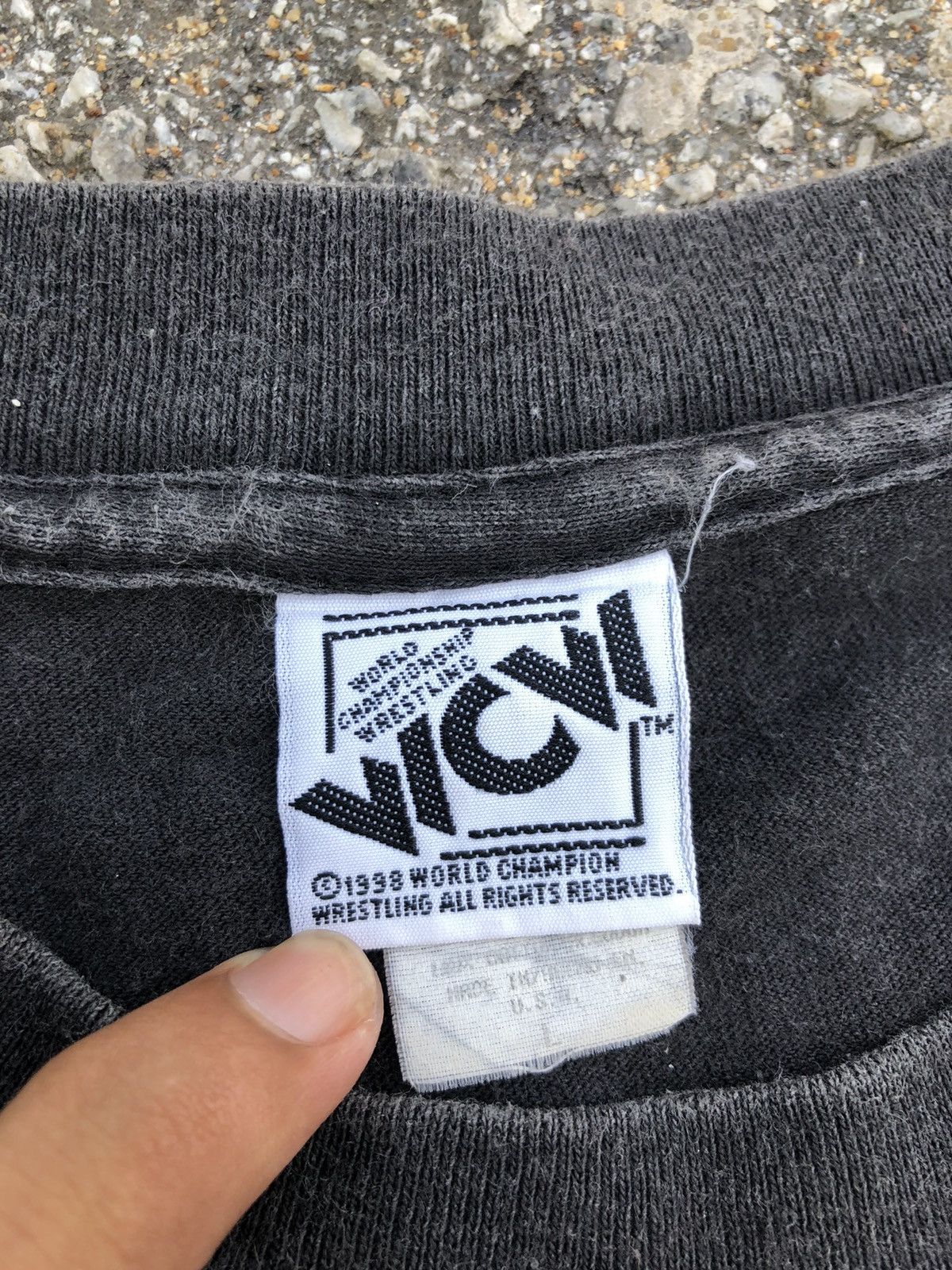 Vintage × WCW/nWo × WWE Rare!! Vintage 90s Goldberg Wrestling Tee Wwf Wwe Size US L / EU 52-54 / 3 - 3 Thumbnail