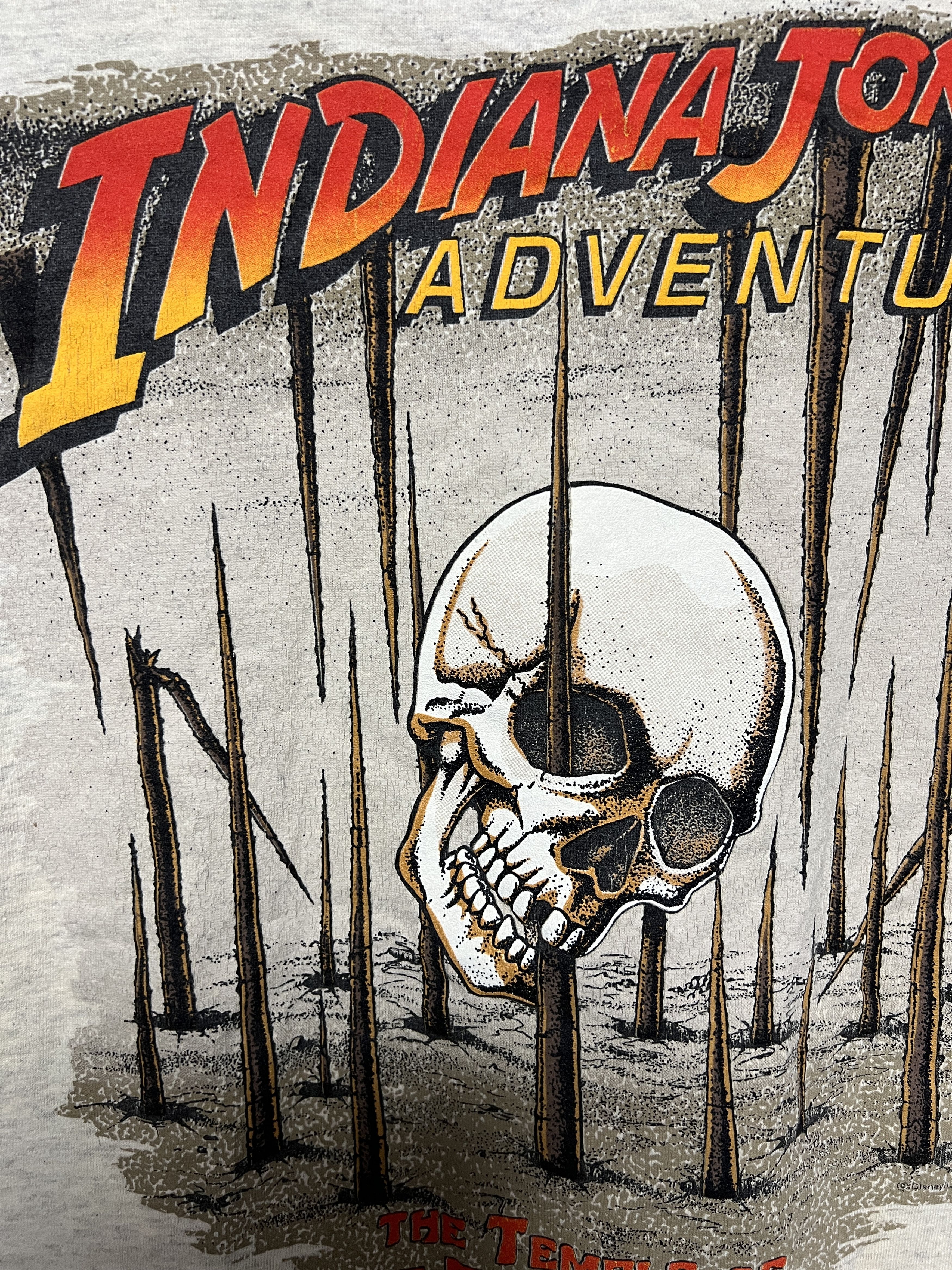 Disney Indiana Jones Adventures 90s Disneyland Vintage Tee Size US M / EU 48-50 / 2 - 6 Thumbnail