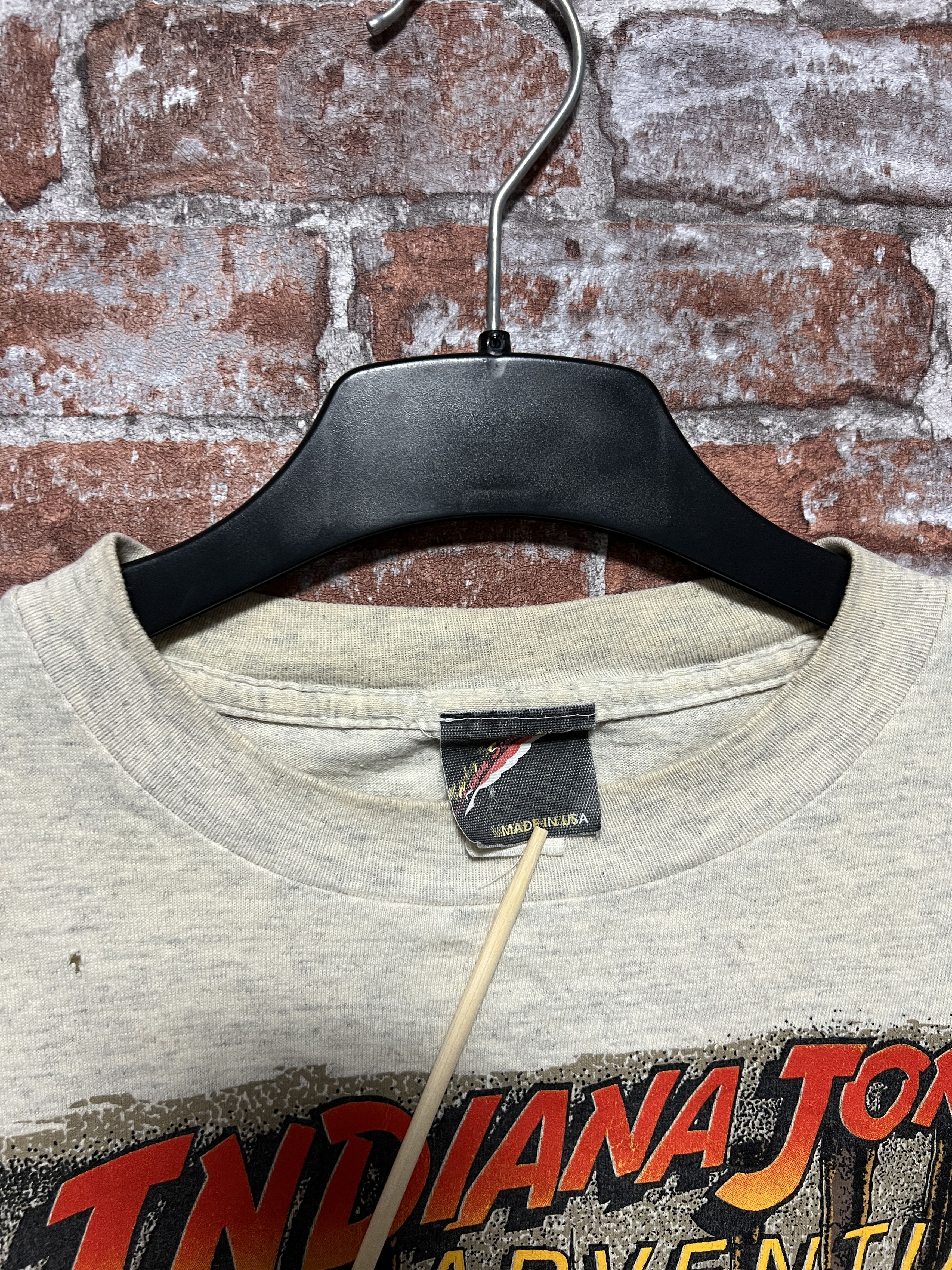 Disney Indiana Jones Adventures 90s Disneyland Vintage Tee Size US M / EU 48-50 / 2 - 2 Thumbnail