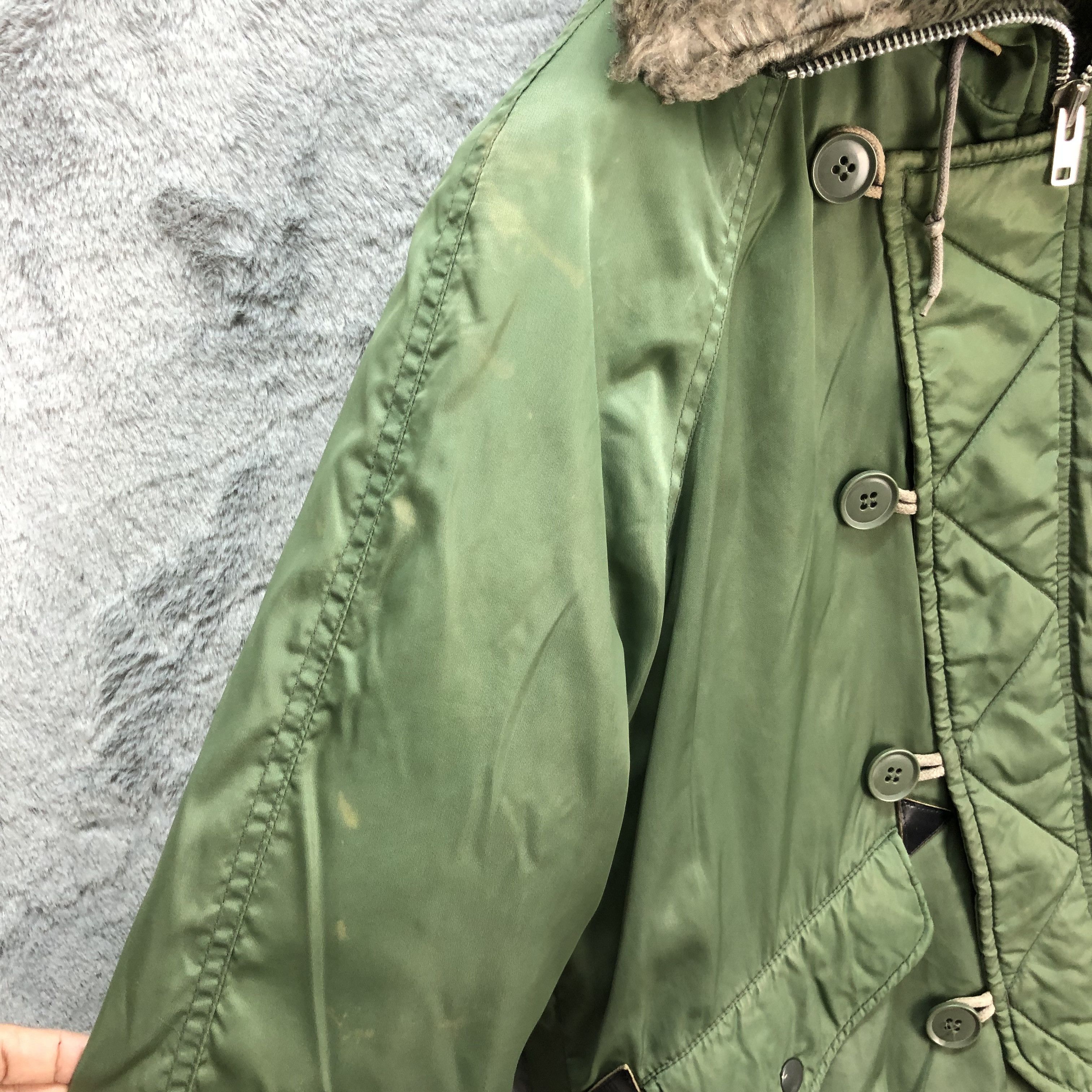 Vintage Victory Military Army Style Parka Fur Hoodie Jacket 6005-217 Size US M / EU 48-50 / 2 - 5 Thumbnail