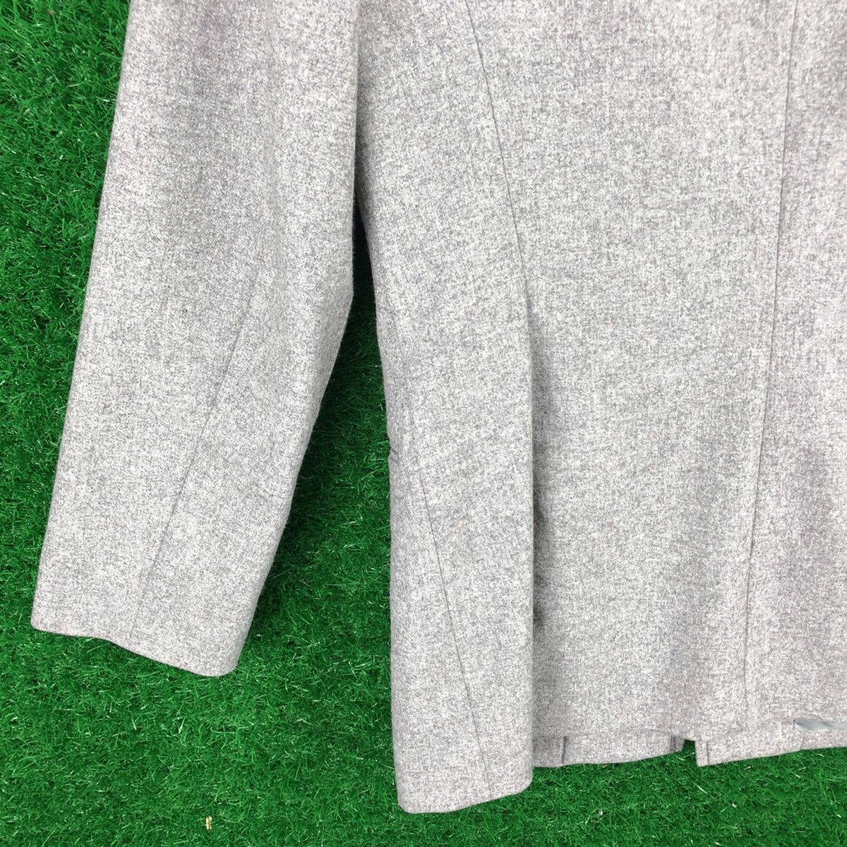 Japanese Brand Vintage Kyoto Takase Wool Zipper Coat Jacket Japan Designer Size M / US 6-8 / IT 42-44 - 6 Thumbnail