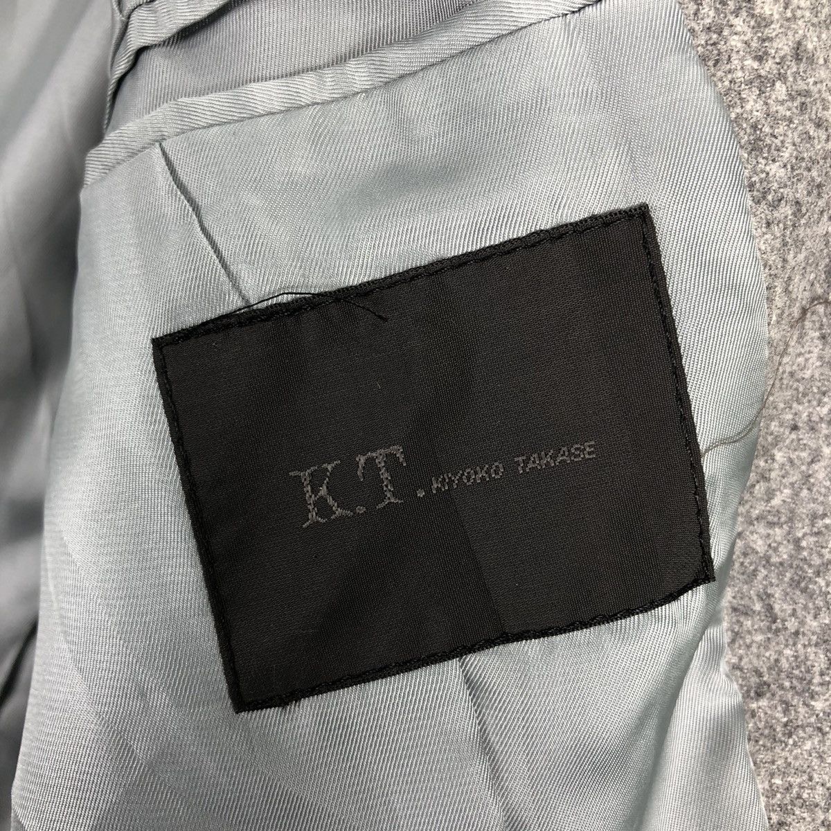 Japanese Brand Vintage Kyoto Takase Wool Zipper Coat Jacket Japan Designer Size M / US 6-8 / IT 42-44 - 10 Thumbnail