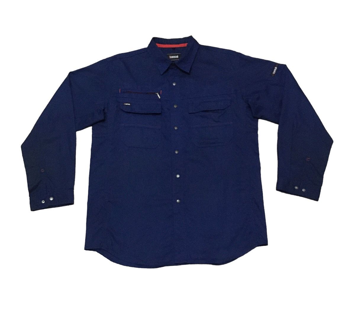 Kansai Yamamoto × Vintage Rare Design Vintage Brand Kansai Yamamoto Shirt 1990s Size US XL / EU 56 / 4 - 1 Thumbnail