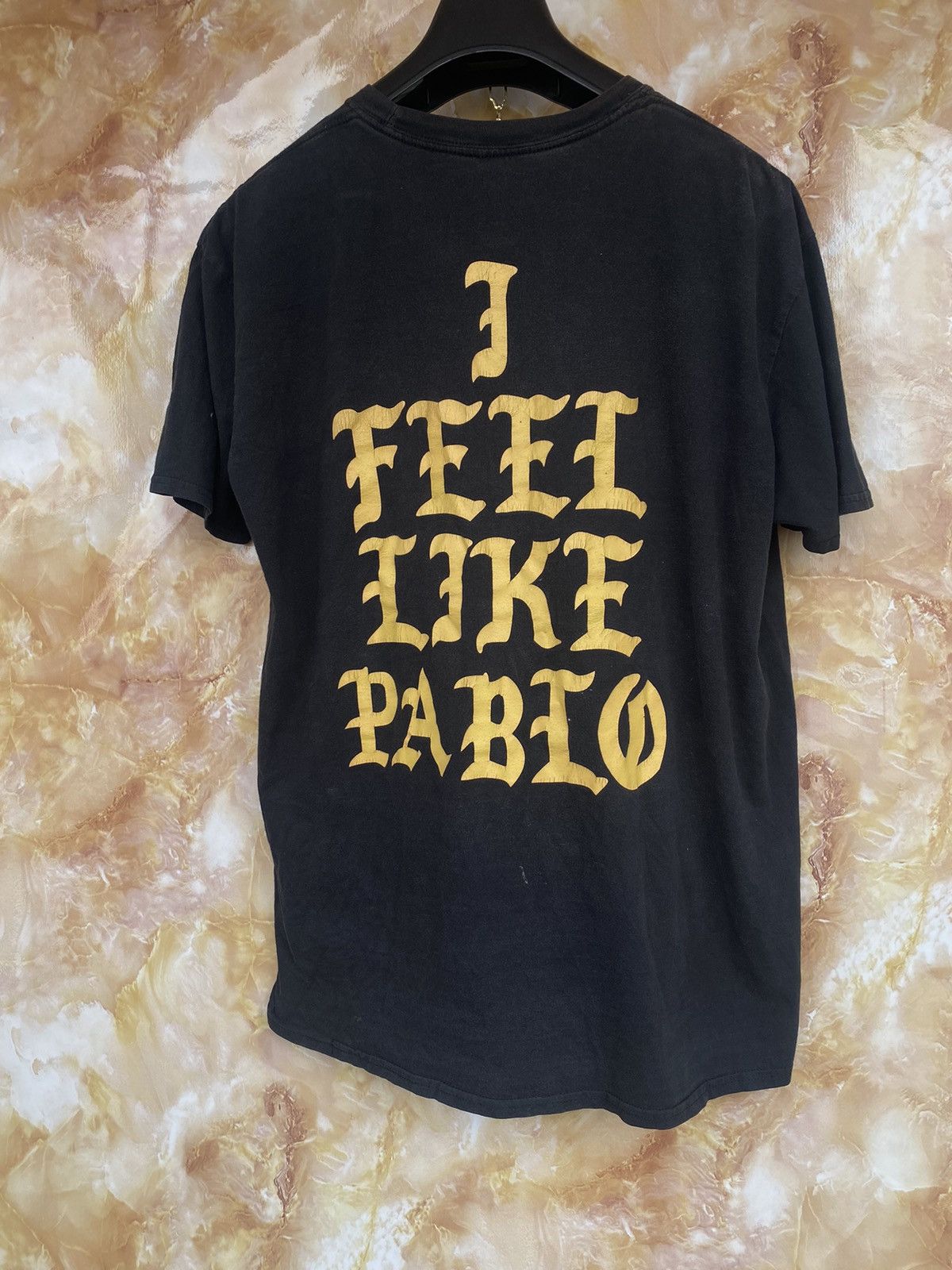 Kanye West Kanye West I Feel Like Pablo / Ye black print t-shirt tee Size US XXL / EU 58 / 5 - 4 Thumbnail