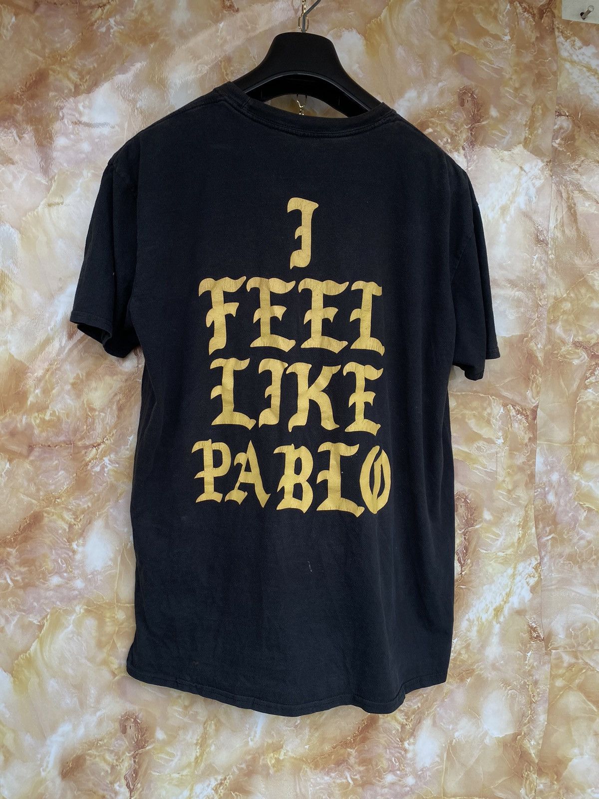 Kanye West Kanye West I Feel Like Pablo / Ye black print t-shirt tee Size US XXL / EU 58 / 5 - 1 Thumbnail