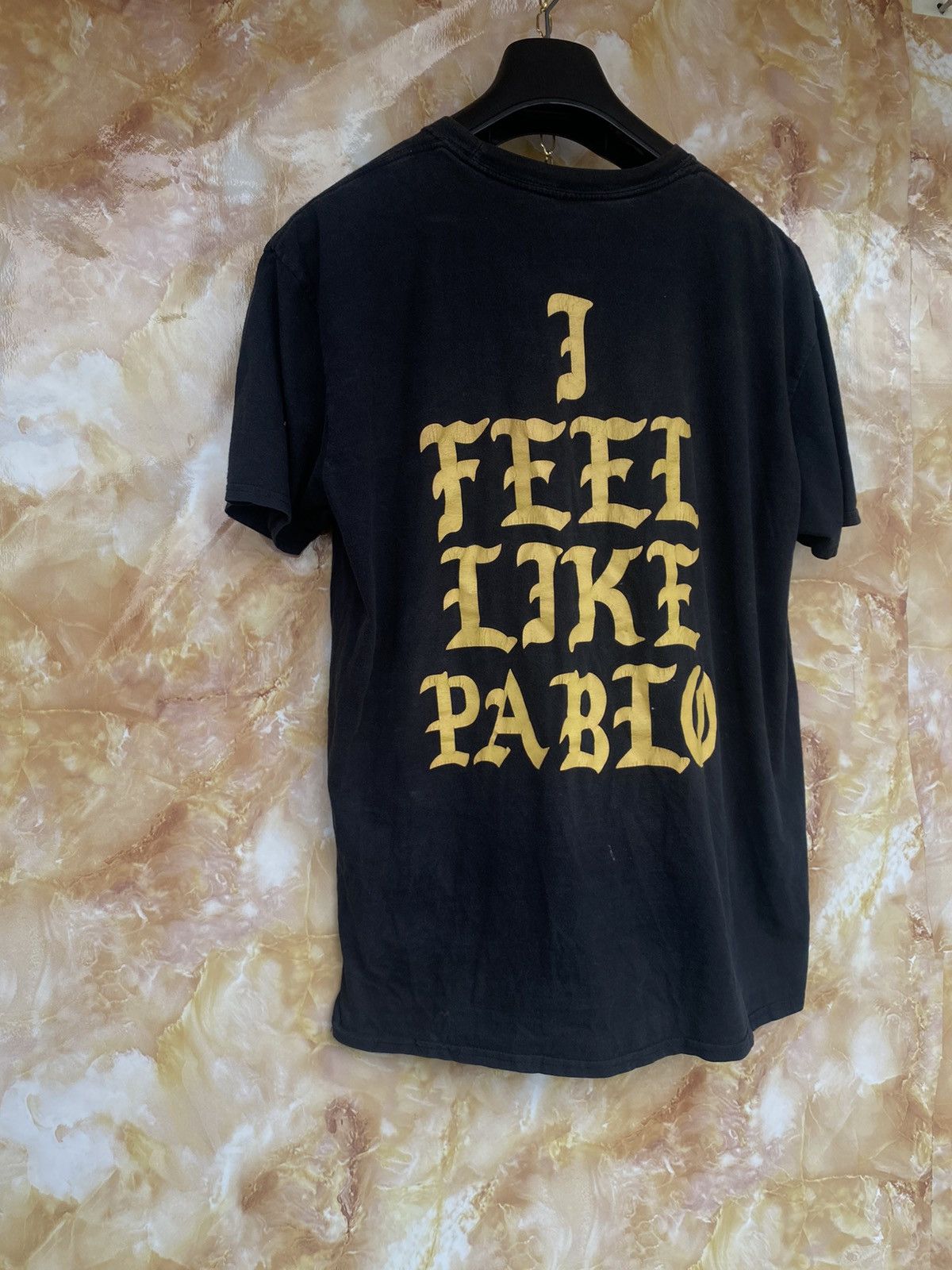 Kanye West Kanye West I Feel Like Pablo / Ye black print t-shirt tee Size US XXL / EU 58 / 5 - 2 Thumbnail