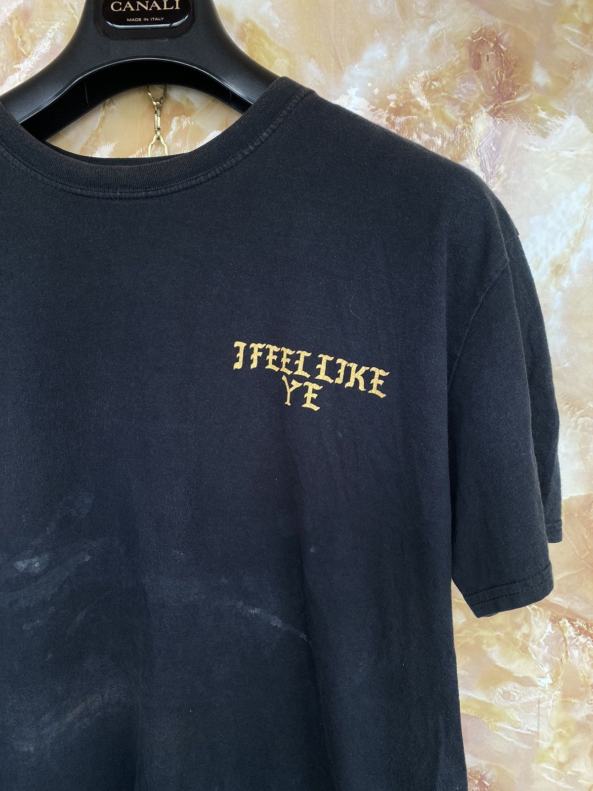 Kanye West Kanye West I Feel Like Pablo / Ye black print t-shirt tee Size US XXL / EU 58 / 5 - 7 Thumbnail