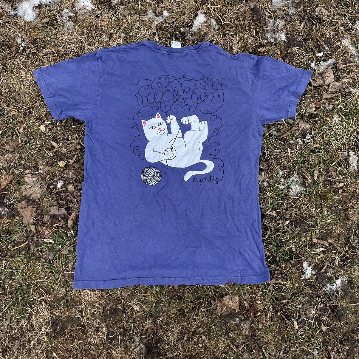 Band Tees Vintage Y2K Rip N Dip Cutie Cat Band Tee Buymypiece 90s Size US L / EU 52-54 / 3 - 1 Thumbnail
