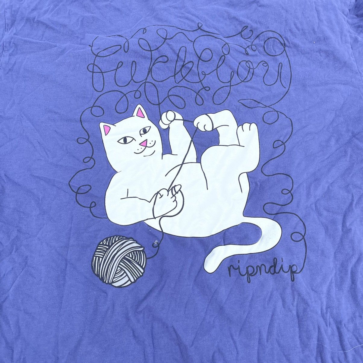 Band Tees Vintage Y2K Rip N Dip Cutie Cat Band Tee Buymypiece 90s Size US L / EU 52-54 / 3 - 4 Thumbnail