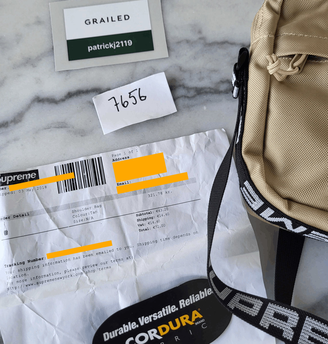 Supreme Supreme - Shoulder bag (SS18 Tan Bag) Size ONE SIZE - 12 Thumbnail