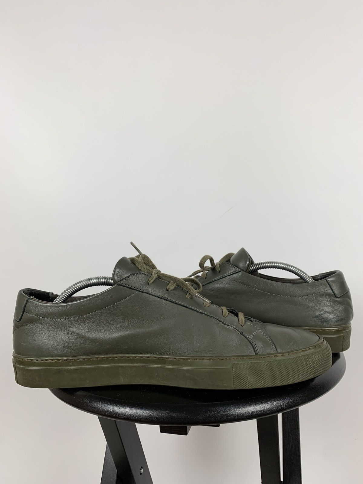 Common Projects Common Projects Original Achilles Low Khaki Sneakers Size US 11 / EU 44 - 6 Thumbnail