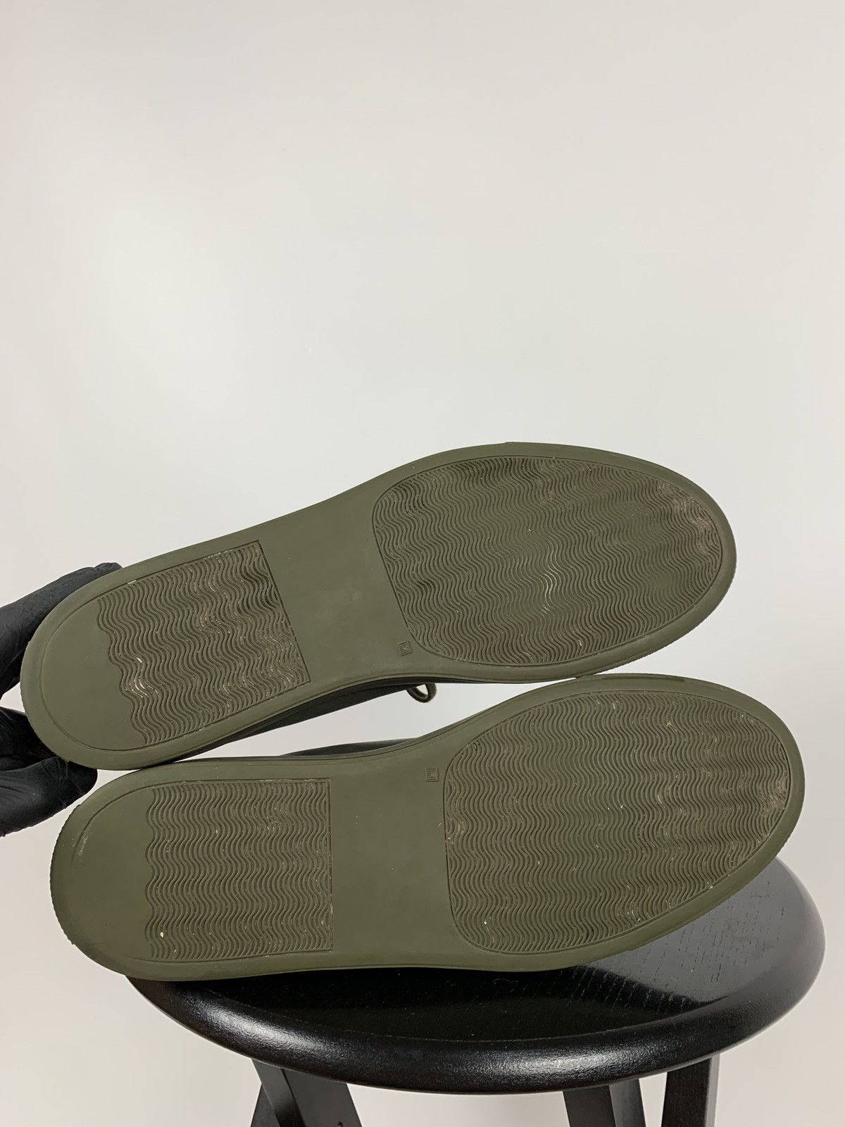 Common Projects Common Projects Original Achilles Low Khaki Sneakers Size US 11 / EU 44 - 19 Thumbnail