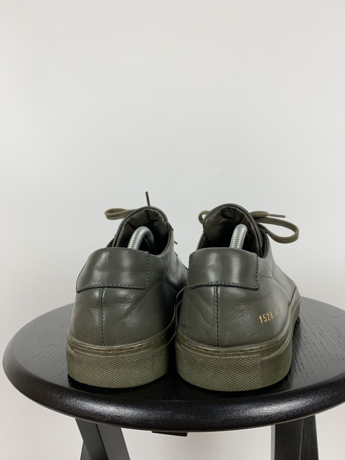 Common Projects Common Projects Original Achilles Low Khaki Sneakers Size US 11 / EU 44 - 3 Thumbnail