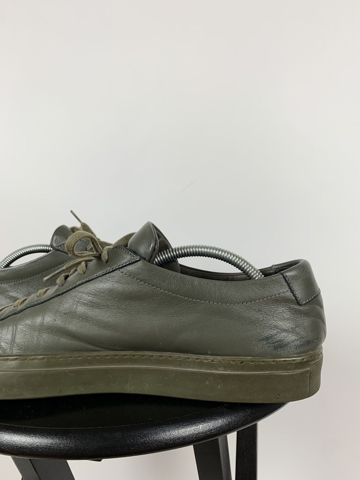 Common Projects Common Projects Original Achilles Low Khaki Sneakers Size US 11 / EU 44 - 14 Thumbnail