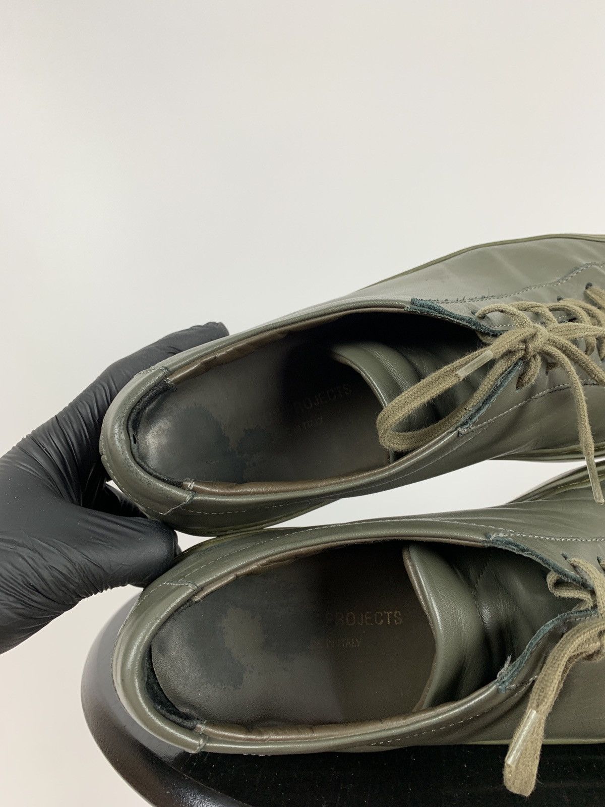 Common Projects Common Projects Original Achilles Low Khaki Sneakers Size US 11 / EU 44 - 20 Thumbnail