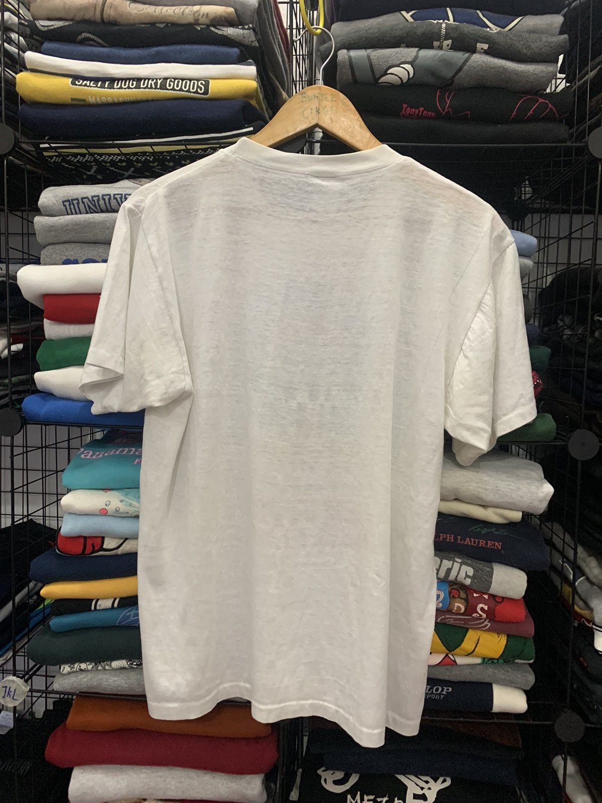 Vintage VINTAGE 80’s HOOK & SLICE GOLF CLUB T-SHIRT Size US XL / EU 56 / 4 - 5 Thumbnail