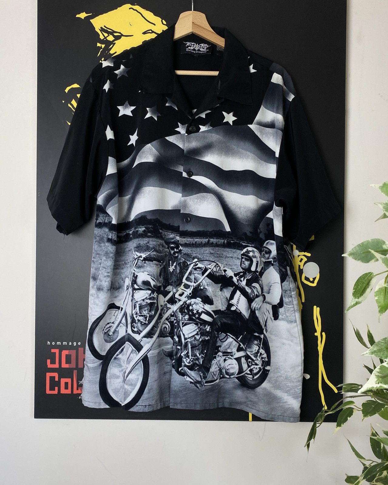 Vintage Dragonfly Full Print Motorcycle Shirt Easy Rider Vintage | Grailed