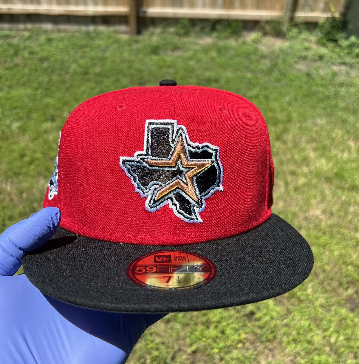 Houston Astros Fitted Hat 7 5/8 Topperzstore New Era 59fifty