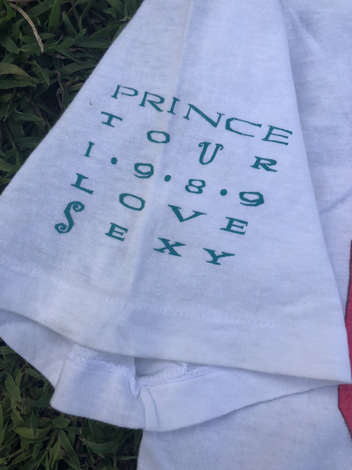 Band Tees × Prince × Vintage Rare🔥 Vintage 80s PRINCE "Love Sexy" Tour Tshirt Size US S / EU 44-46 / 1 - 3 Thumbnail