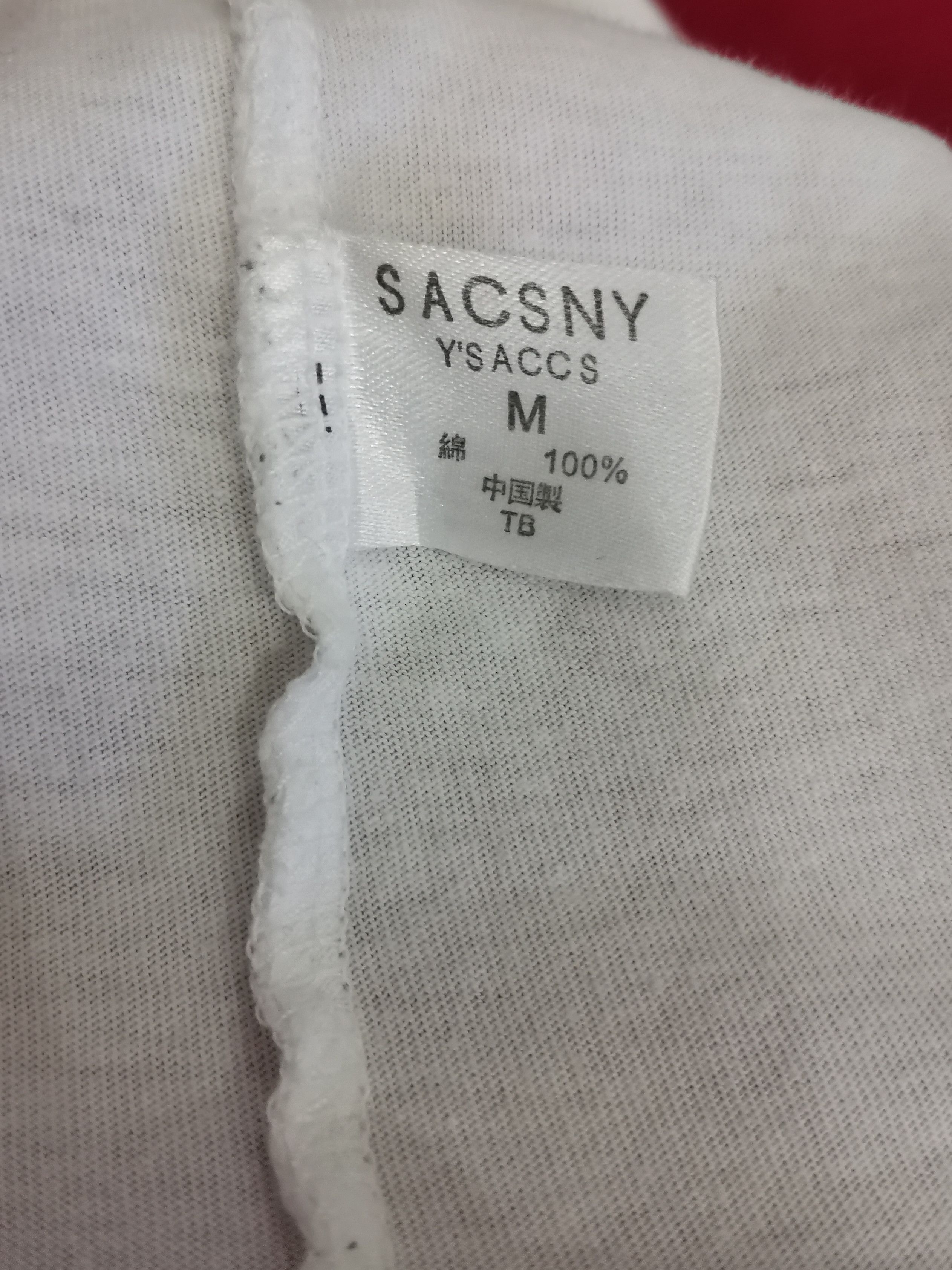 Designer × Y's for Men × Yohji Yamamoto Y’s FOR MEN by YOHJI YAMAMOTO CASUAL T-SHIRT Size US M / EU 48-50 / 2 - 4 Thumbnail
