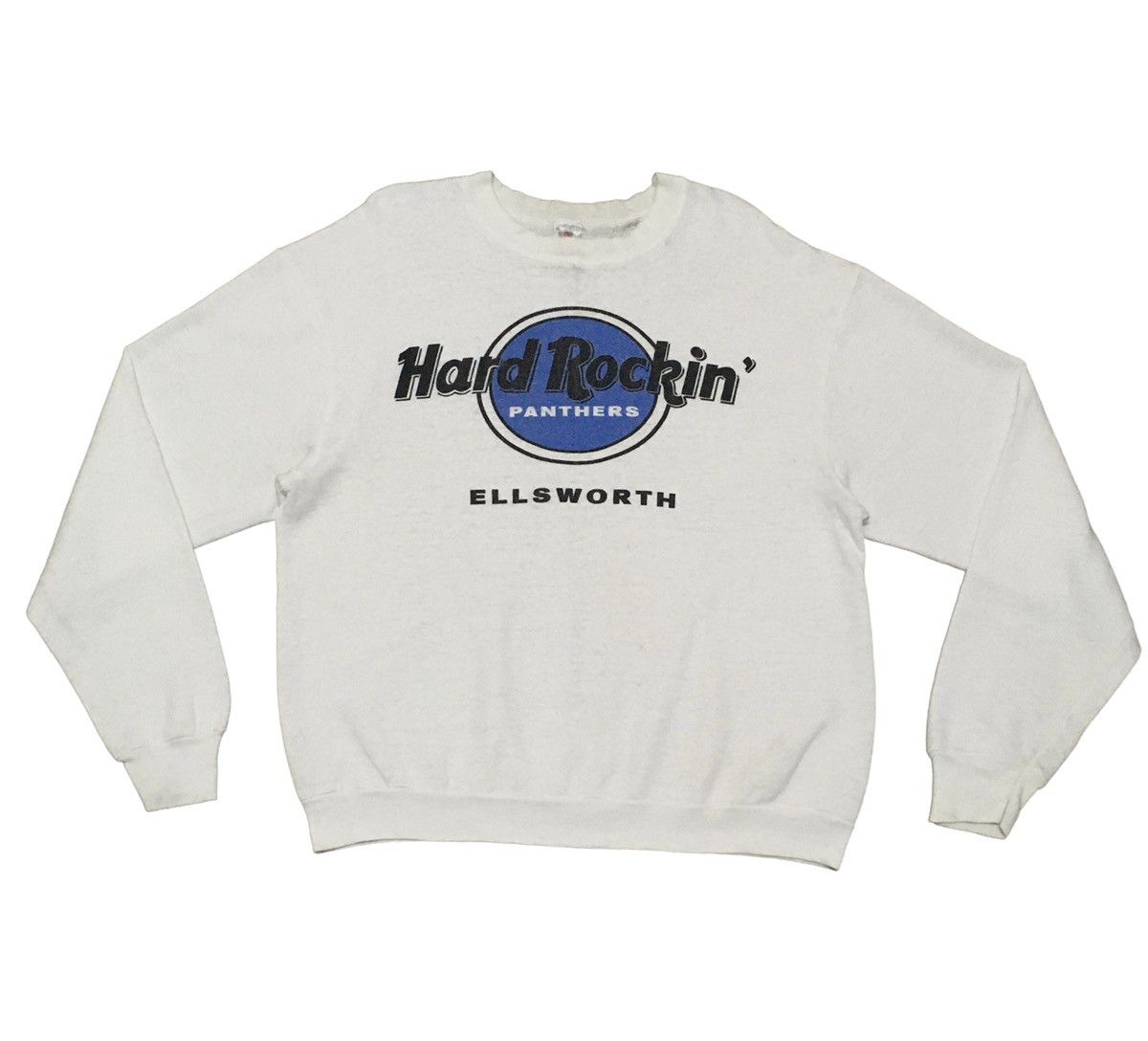 Hard Rock Cafe × Vintage Rare Vintage Hard Rockin Panthers Ellsworth Sweatshirt 1990s Size US XL / EU 56 / 4 - 1 Thumbnail