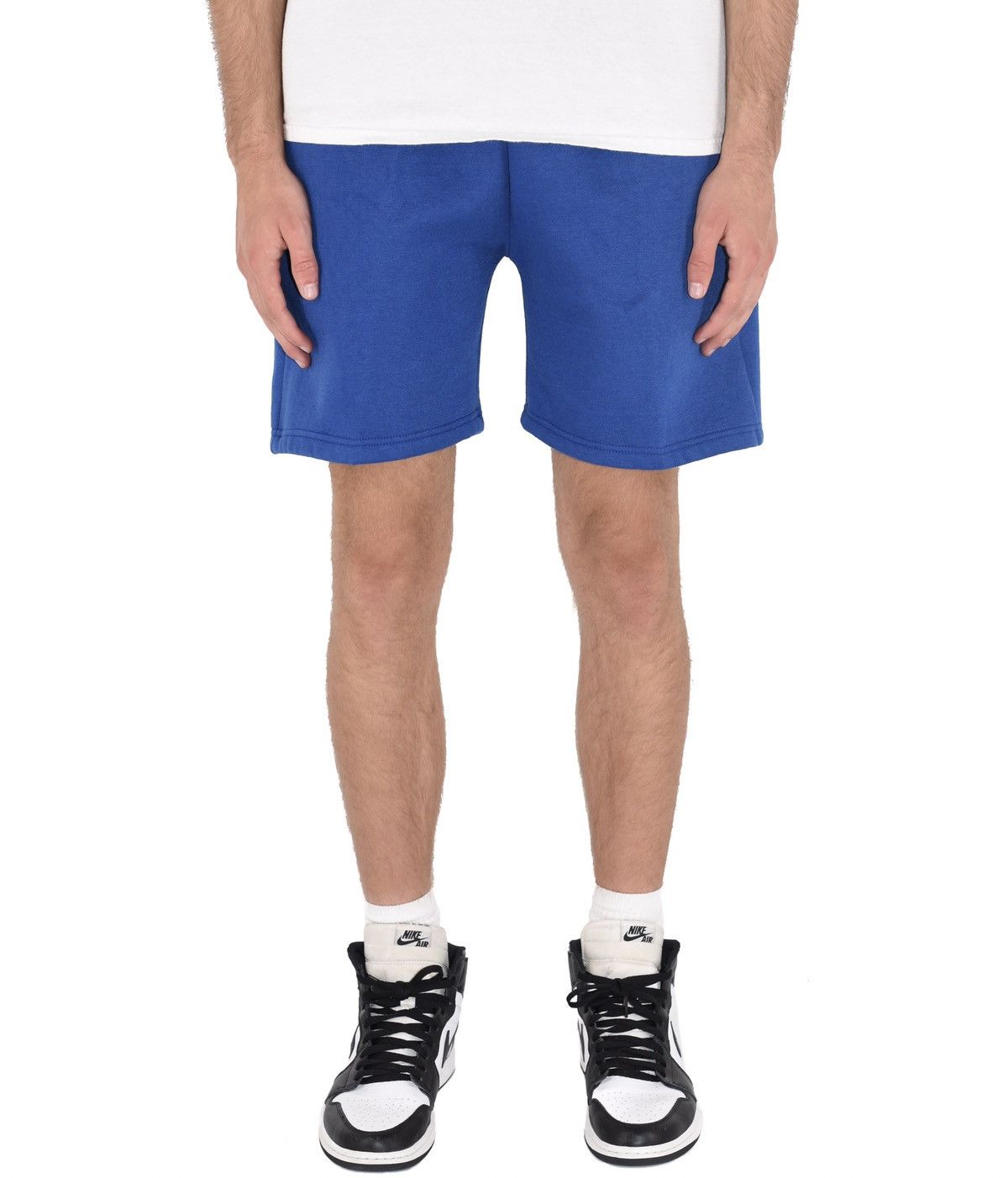 Vintage Fleece Sweat Shorts Royal Blue XS Size US 26 / EU 42 - 1 Thumbnail