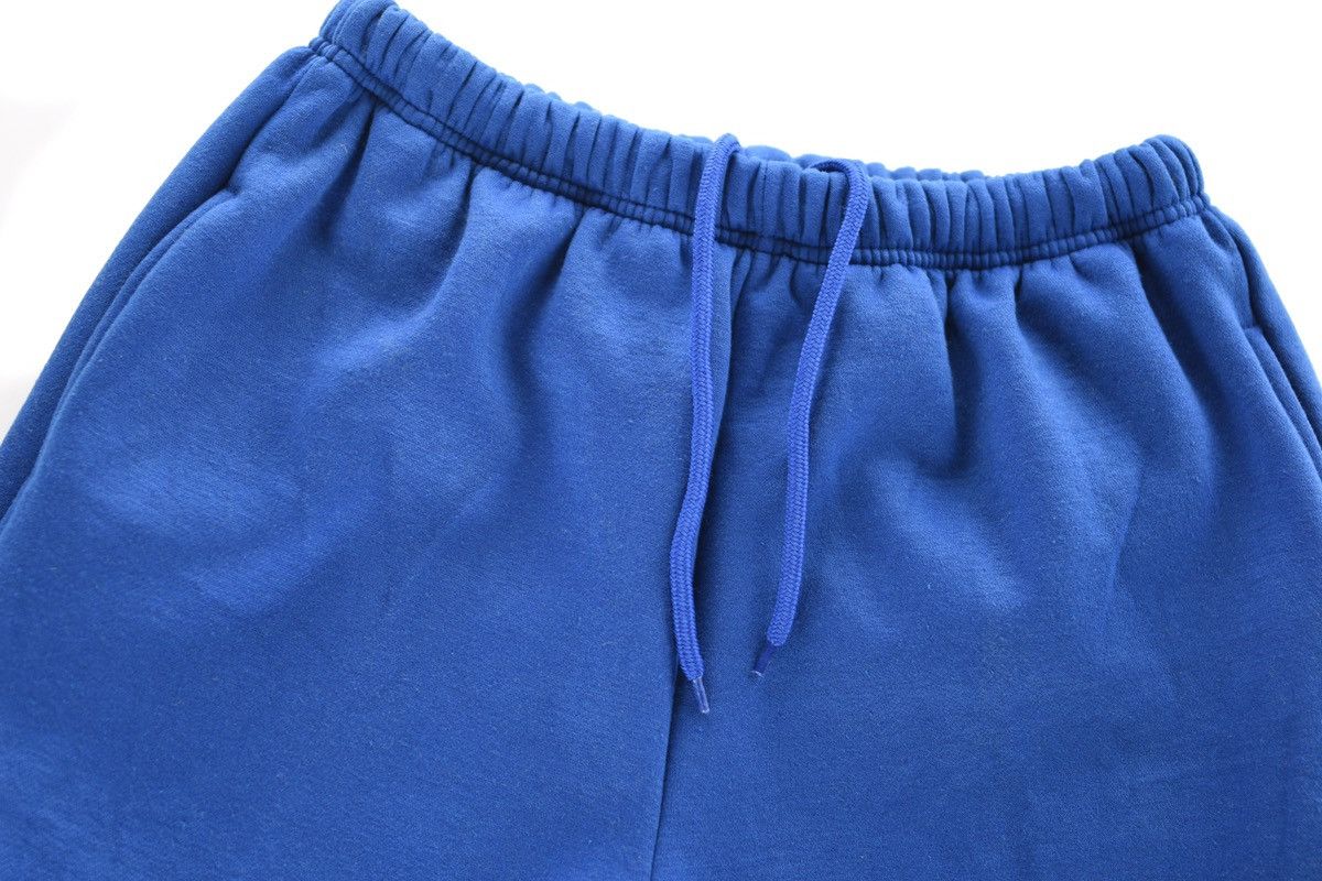Vintage Fleece Sweat Shorts Royal Blue XS Size US 26 / EU 42 - 7 Thumbnail