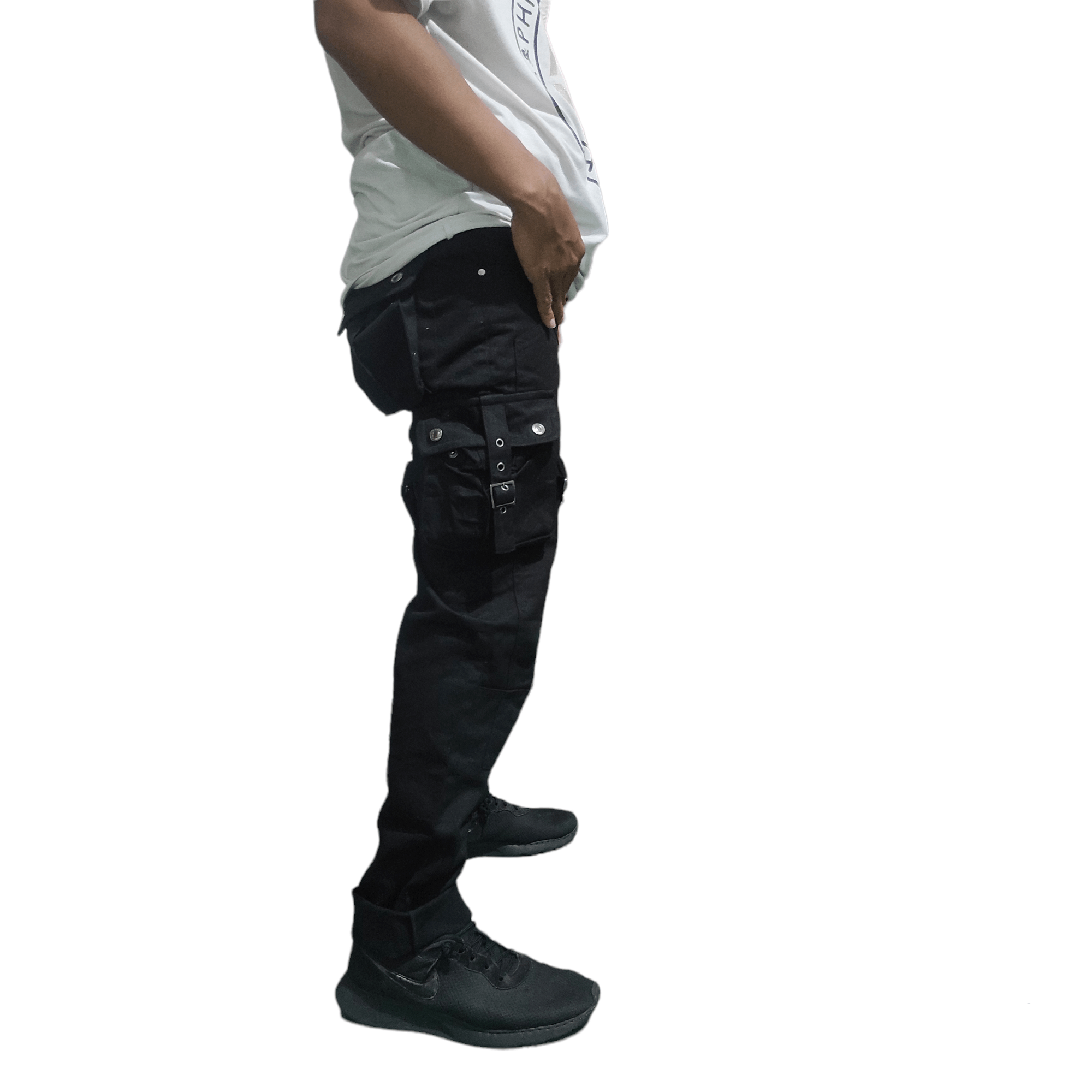 Hysteric Glamour × If Six Was Nine × Le Grande Bleu (L.G.B.) Aegnoir Bondage Cargo Pants Size US 28 / EU 44 - 5 Thumbnail