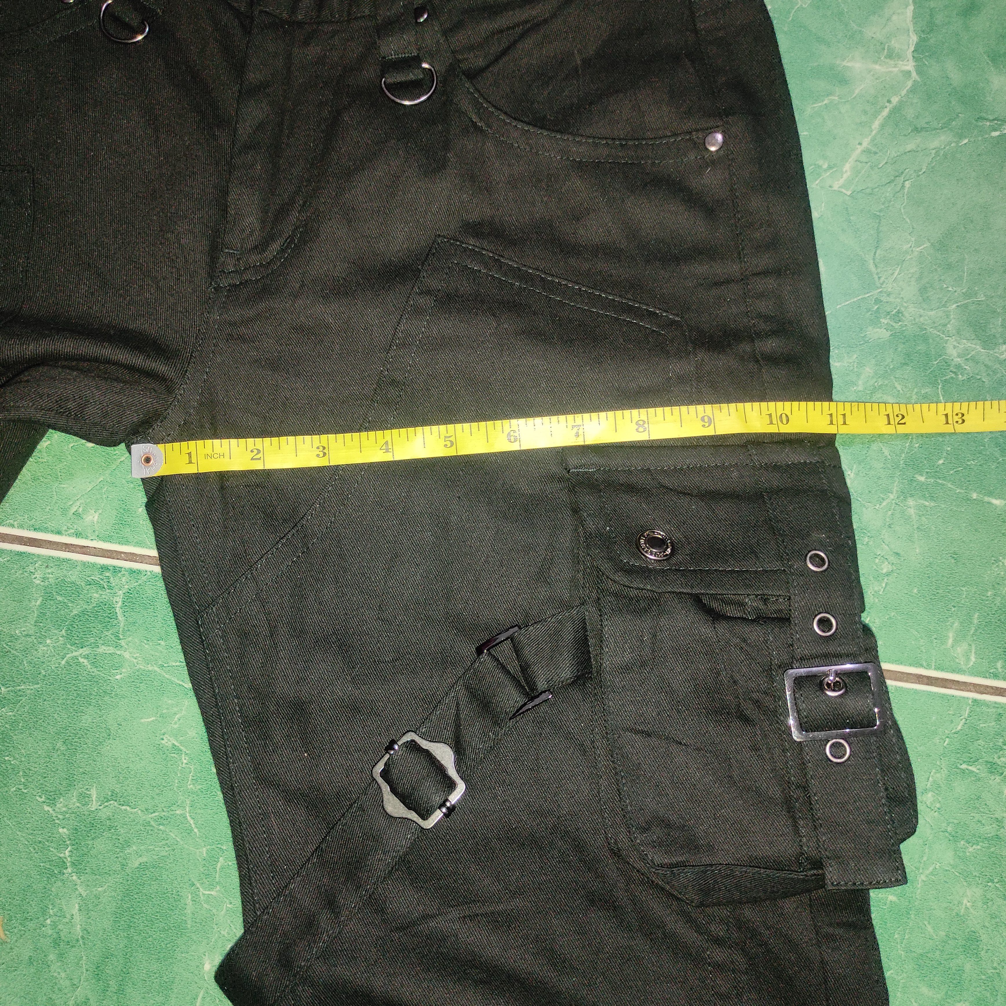 Hysteric Glamour × If Six Was Nine × Le Grande Bleu (L.G.B.) Aegnoir Bondage Cargo Pants Size US 28 / EU 44 - 23 Thumbnail