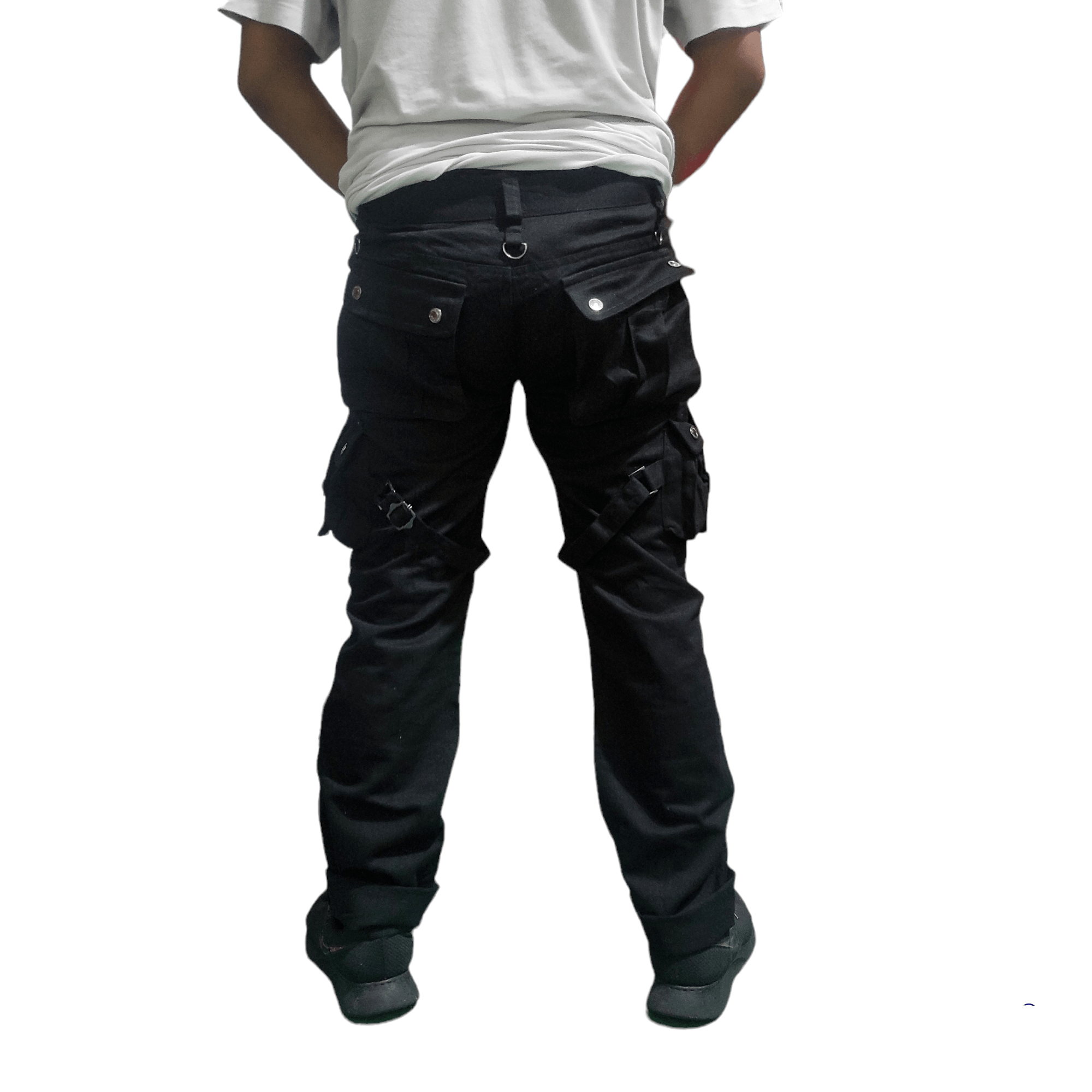 Hysteric Glamour × If Six Was Nine × Le Grande Bleu (L.G.B.) Aegnoir Bondage Cargo Pants Size US 28 / EU 44 - 4 Thumbnail