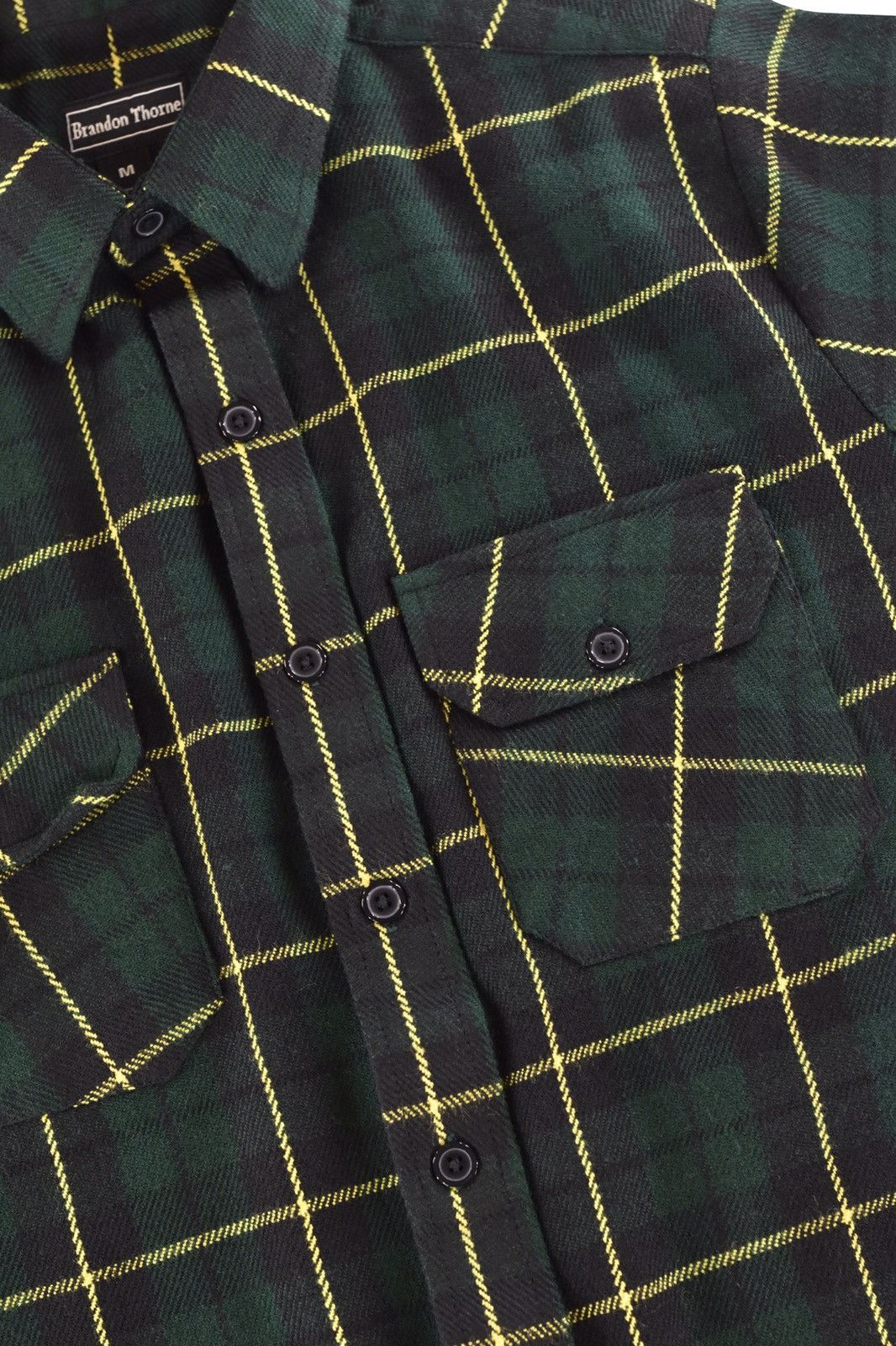 Vintage Basic Flannel Shirt Forest Size US XL / EU 56 / 4 - 6 Thumbnail