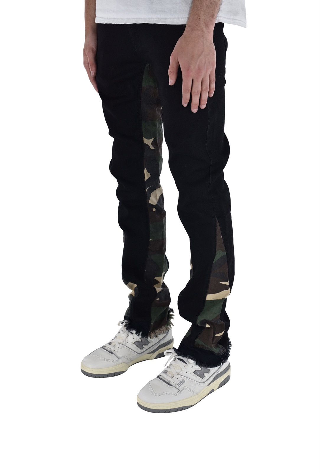Vintage Camo Flare Denim Size US 32 / EU 48 - 2 Thumbnail