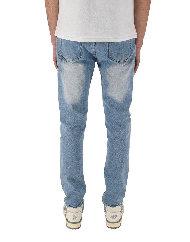 Vintage Distressed Denim Light Wash Size US 32 / EU 48 - 2 Thumbnail