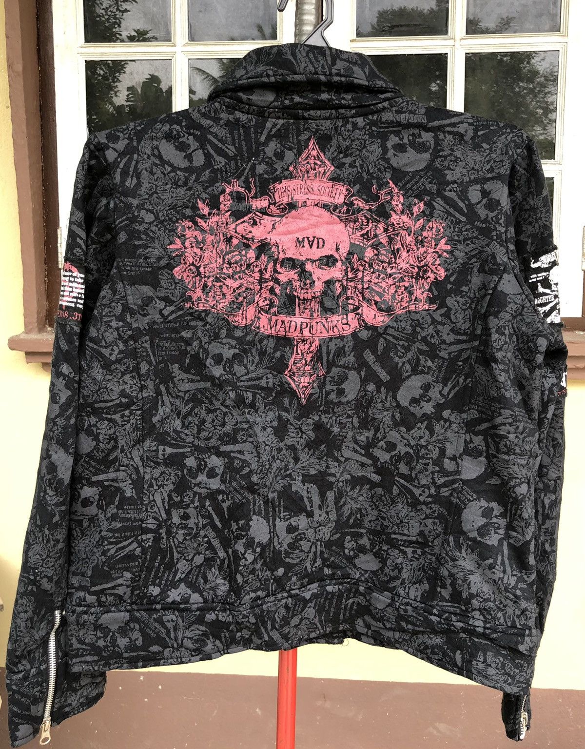 Japanese Brand MAD PUNKS SKULLS JACKET Size US L / EU 52-54 / 3 - 2 Thumbnail
