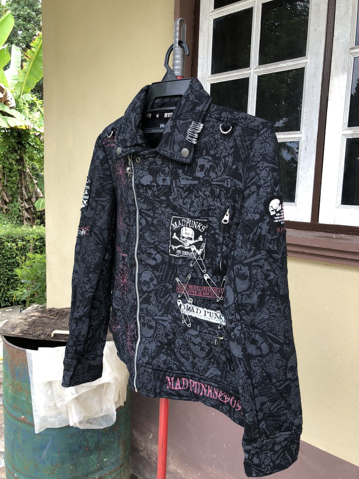Japanese Brand MAD PUNKS SKULLS JACKET Size US L / EU 52-54 / 3 - 5 Thumbnail