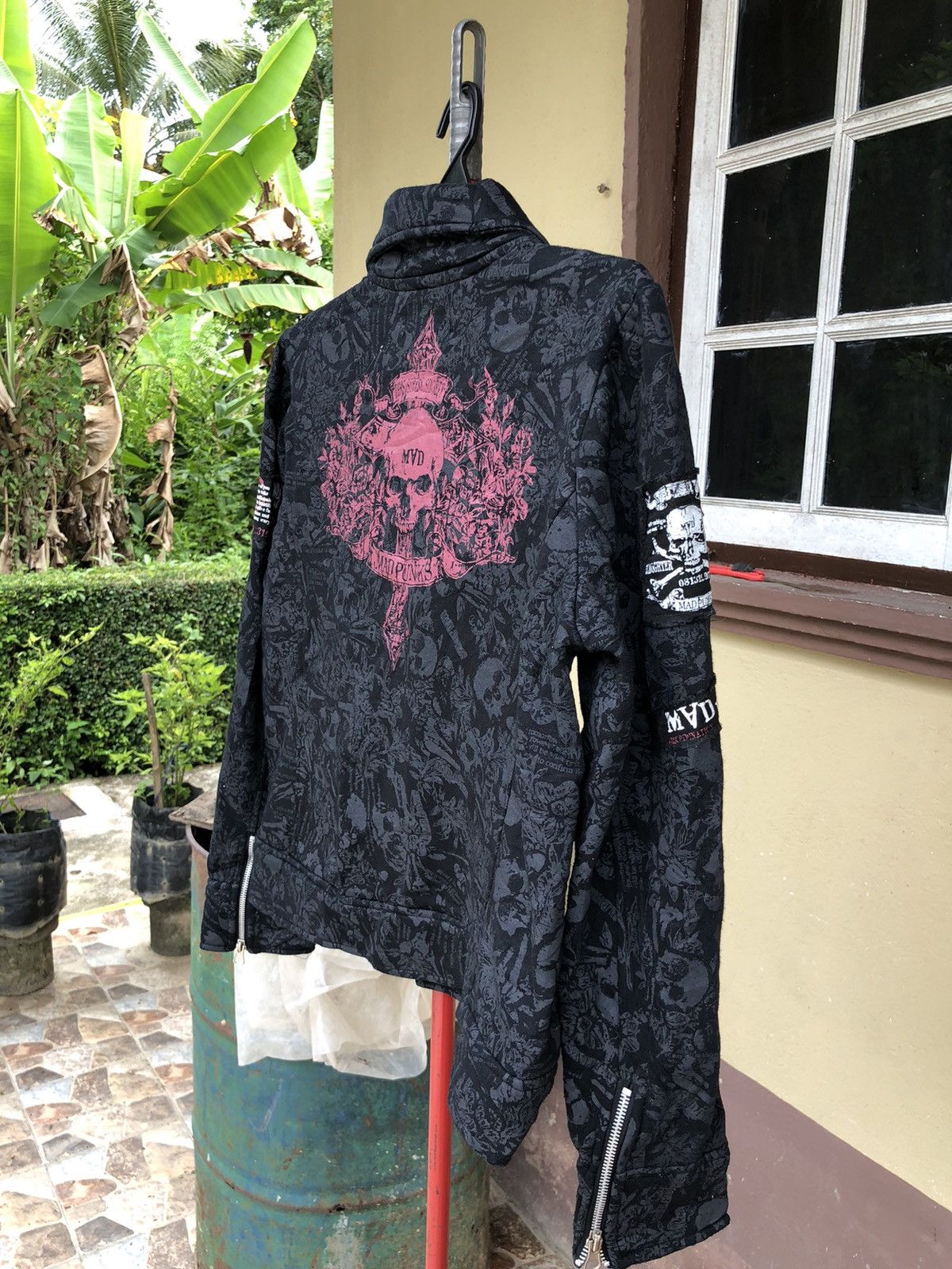 Japanese Brand MAD PUNKS SKULLS JACKET Size US L / EU 52-54 / 3 - 8 Thumbnail